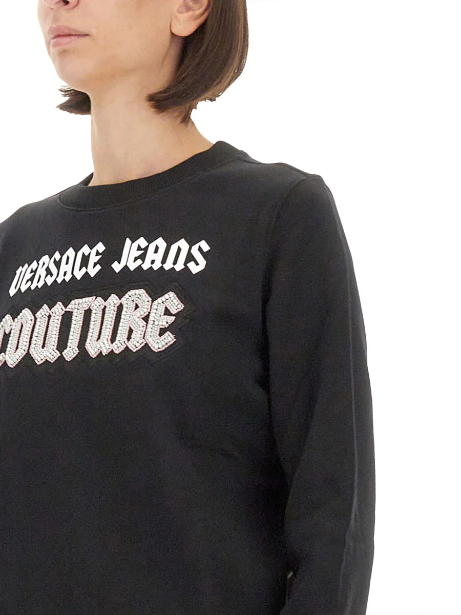 VERSACE JEANS COUTURE Sweatshirt with Logo - Image 3