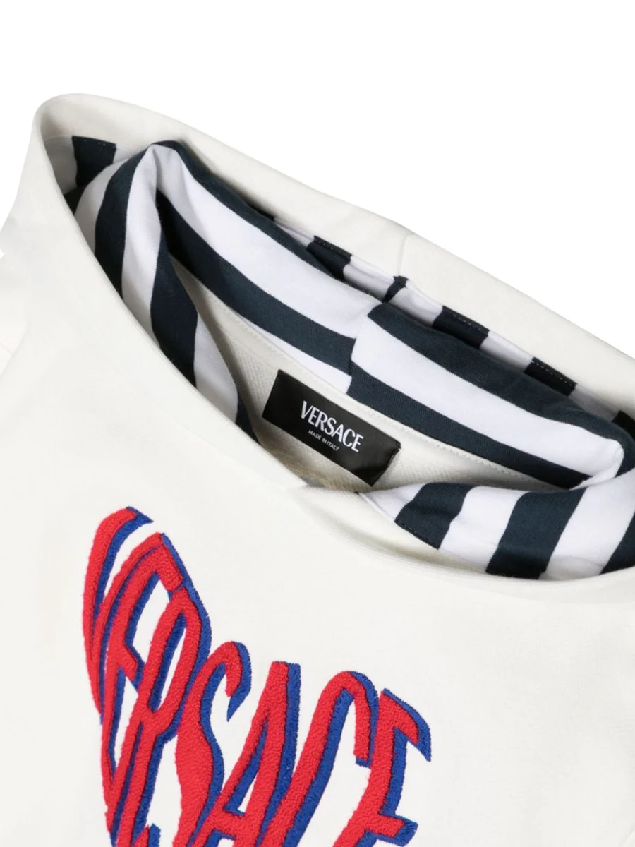 Versace Kids' Printed Mini Sweatshirt - Image 3