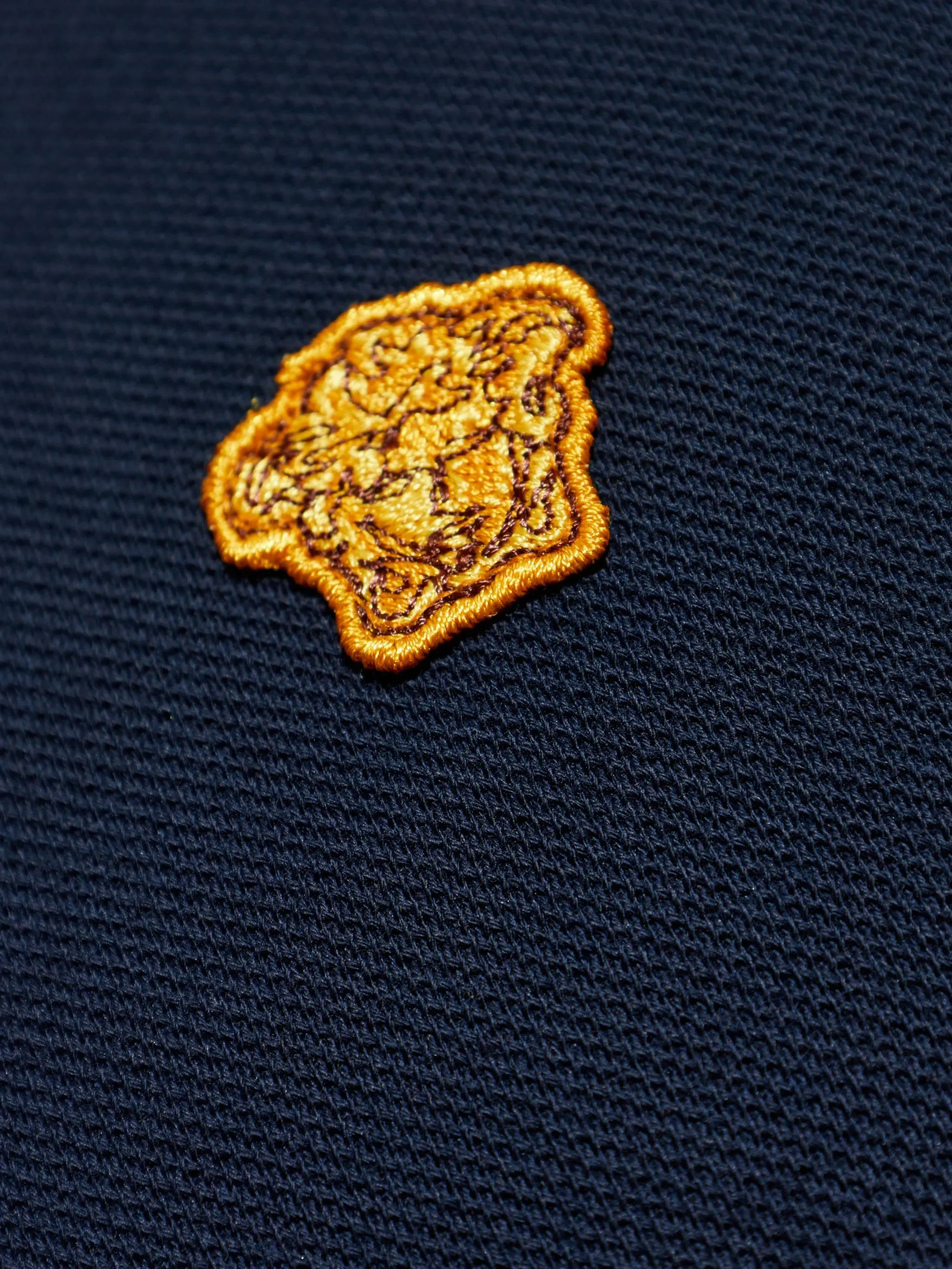 Versace Medusa Embroidered Pocket Polo Shirt - Size M - Image 5
