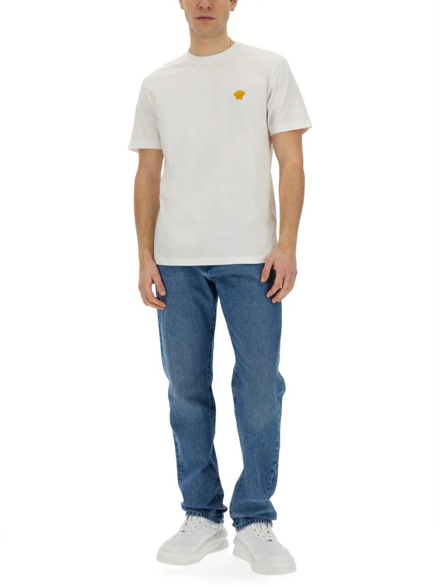 VERSACE Men Regular Fit Jeans - Image 2