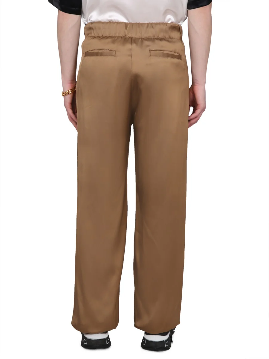VERSACE Men's Barocco Print Track Pants - Image 4