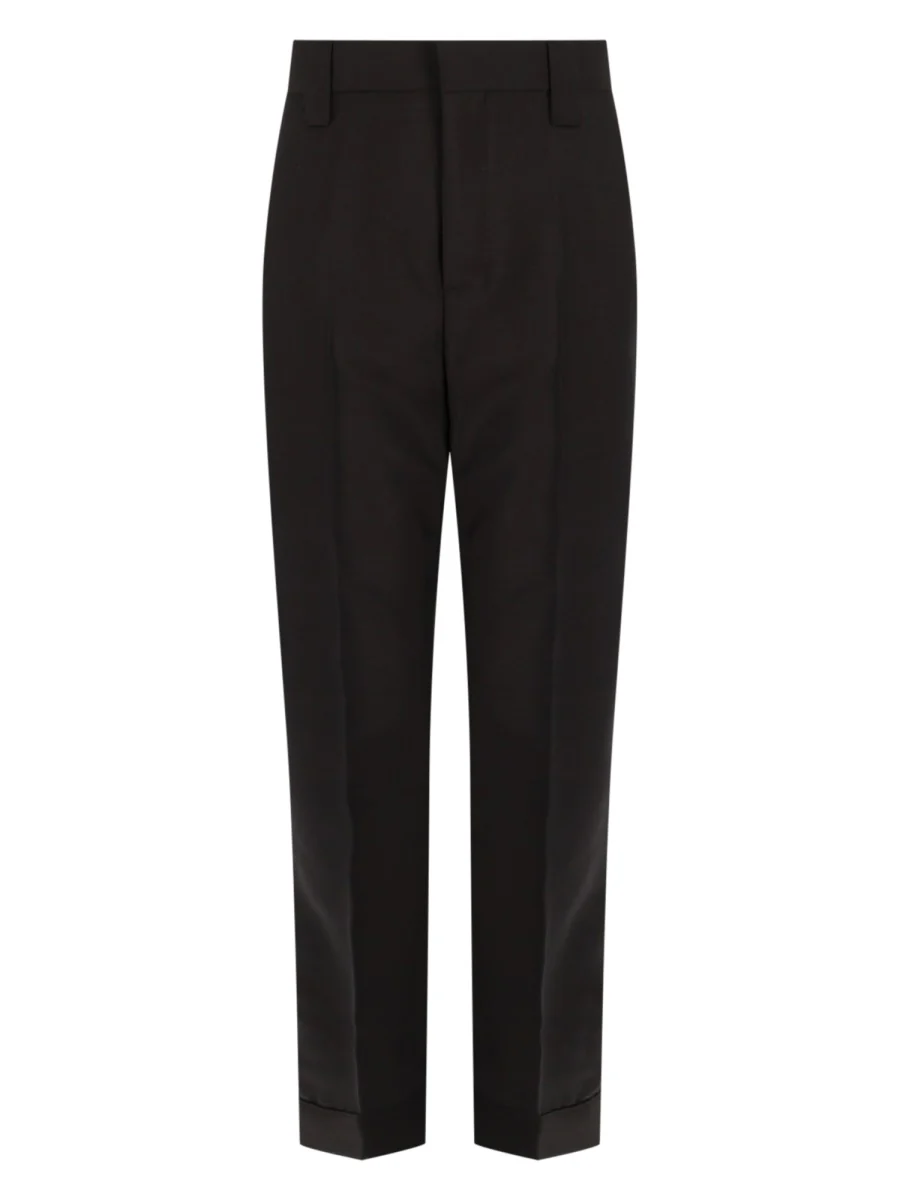 Versace Men's Mohair Blend Trousers