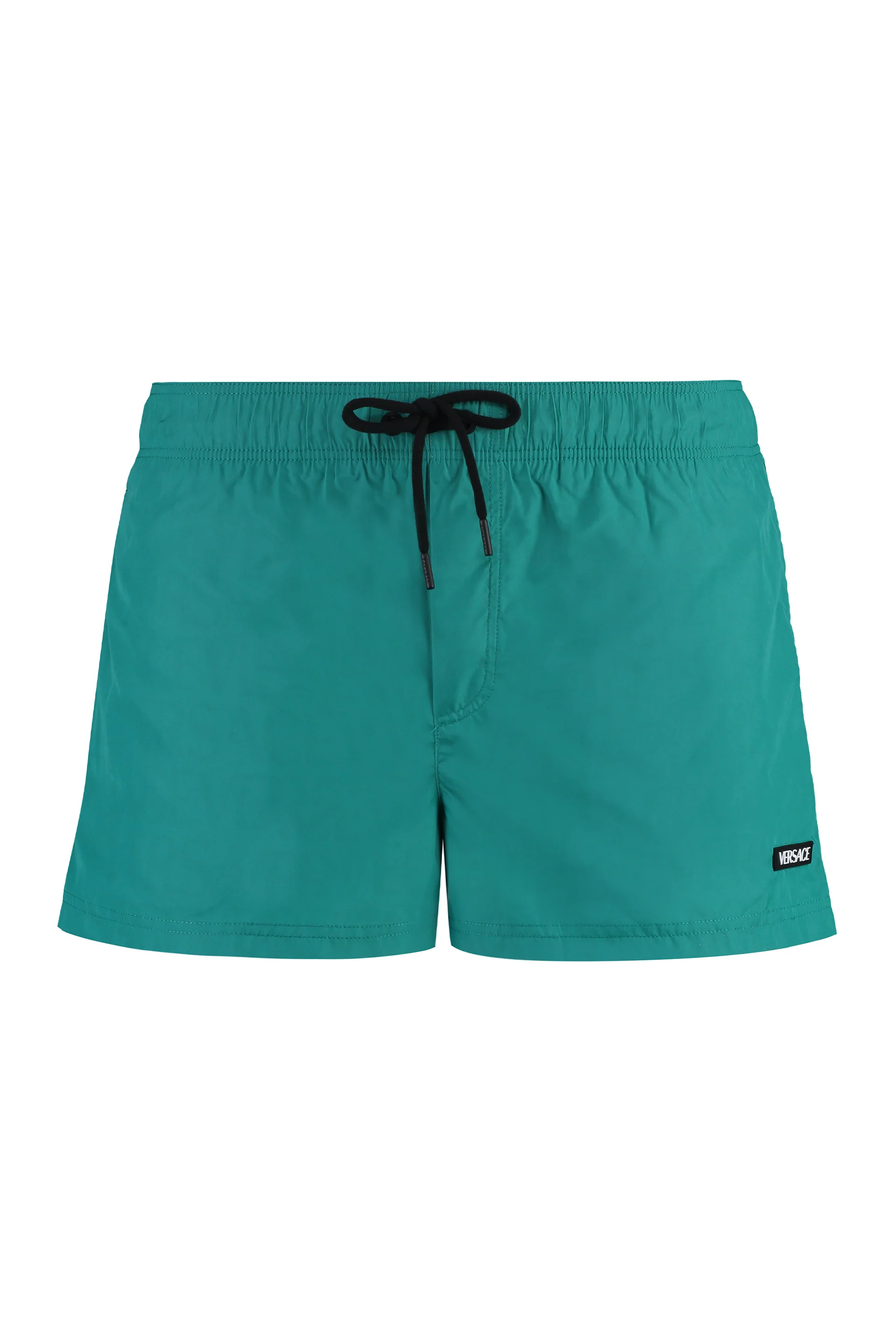 Versace Men's Nylon Swim Shorts with Pockets - Image 3