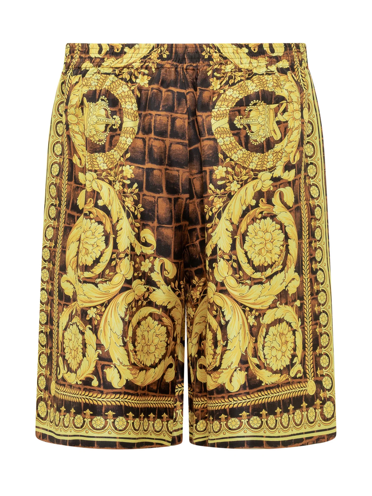 Versace Mini Baroque Shorts - Image 2