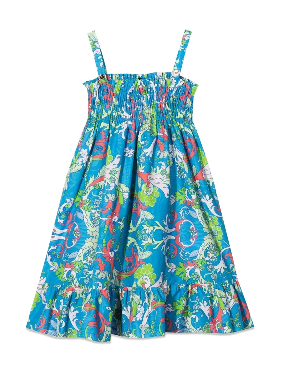 Versace Mini Cotton Dress for Girls - Spring/Summer Collection