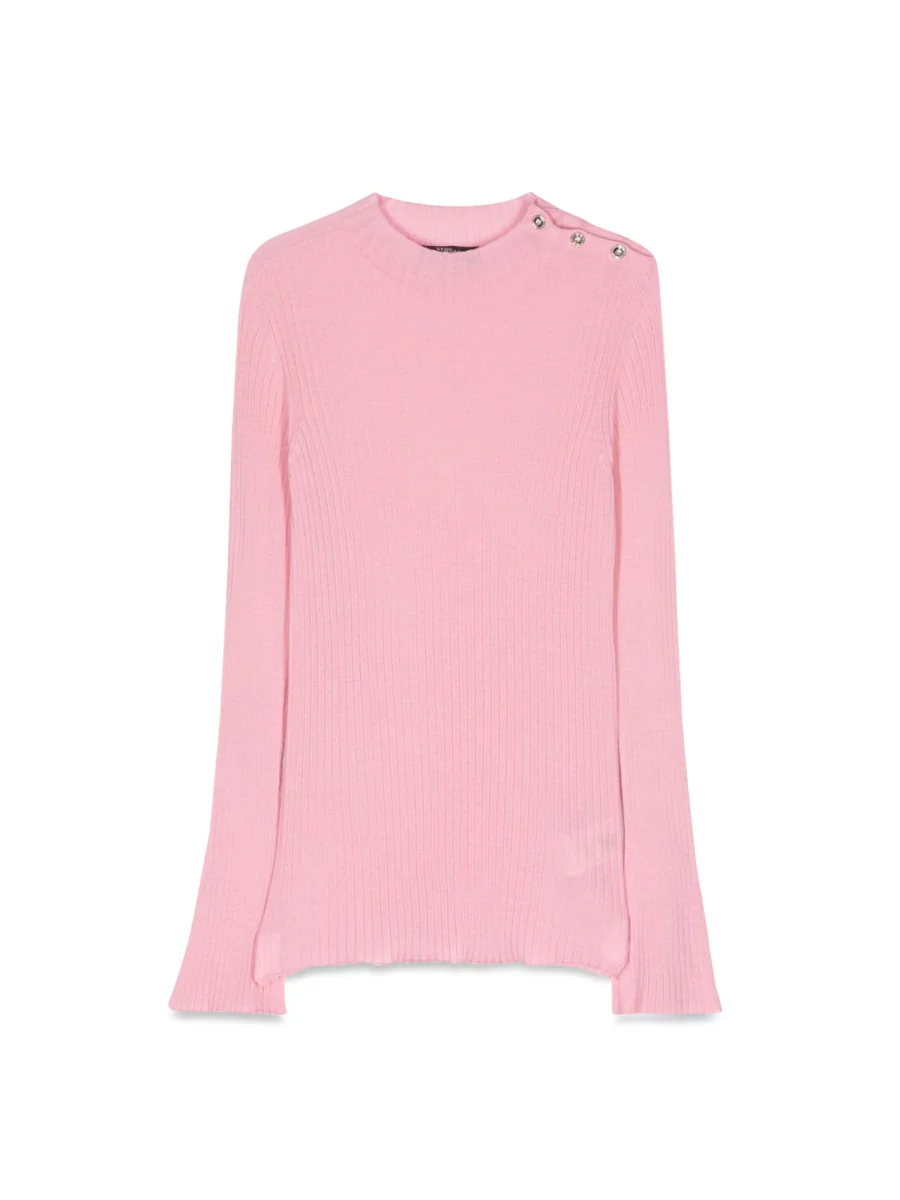 Versace Mini Knit Sweater Rib Series for Girls