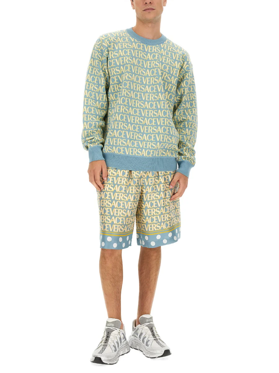 Versace Oversized Logo T-Shirt - Image 2