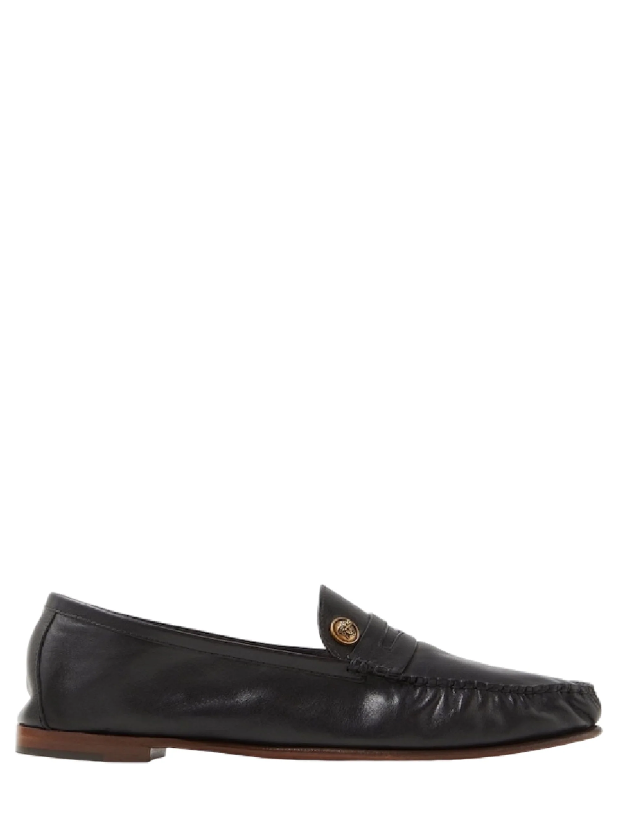 Versace Premium Leather Flat Shoes for Men