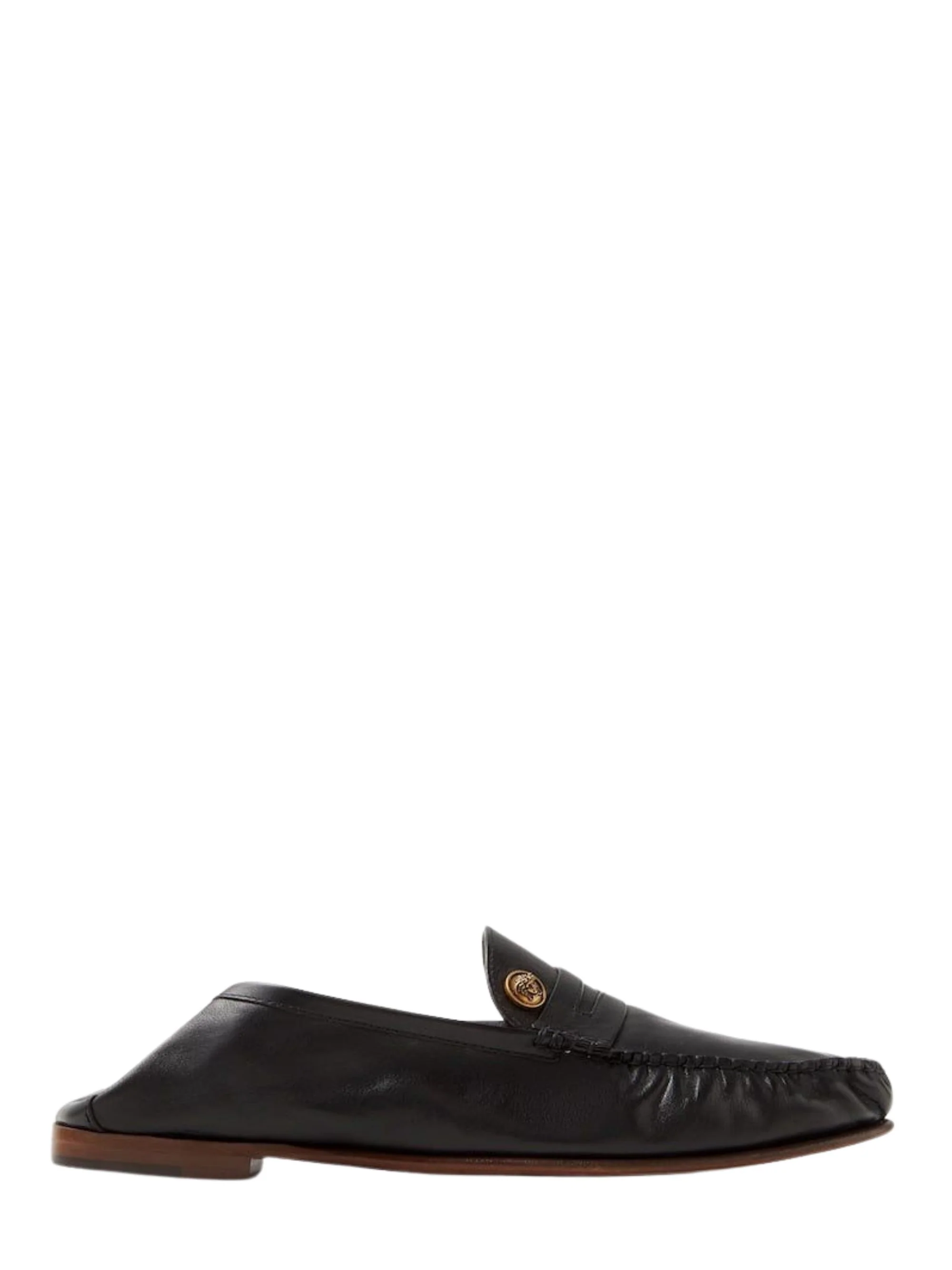 Versace Premium Leather Flat Shoes for Men - Image 2