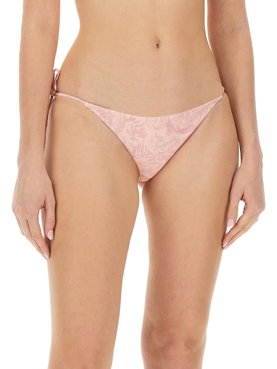 VERSACE Printed Nylon-Blend Bikini Bottoms - Image 3