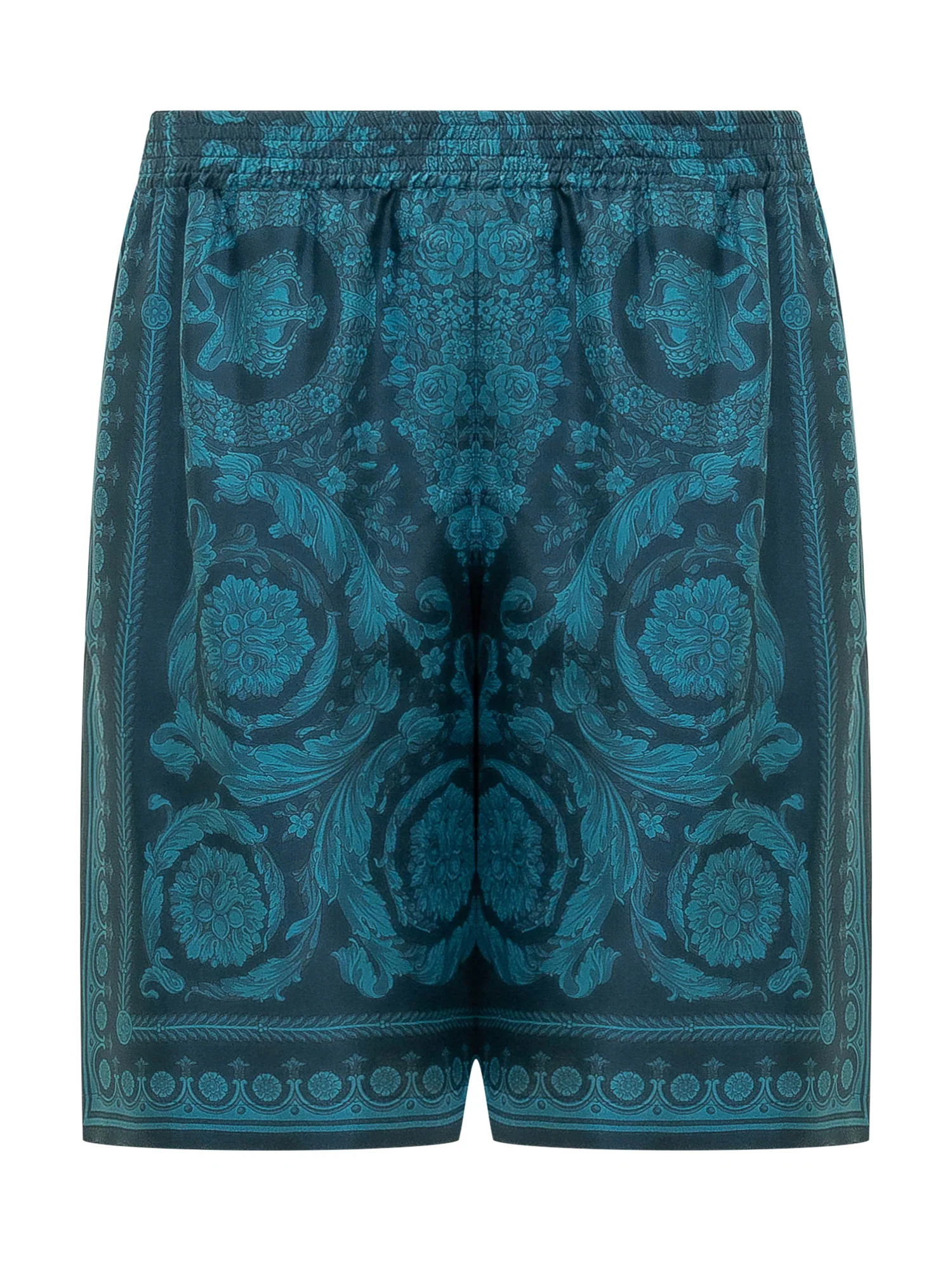Versace Silk Mini Shorts