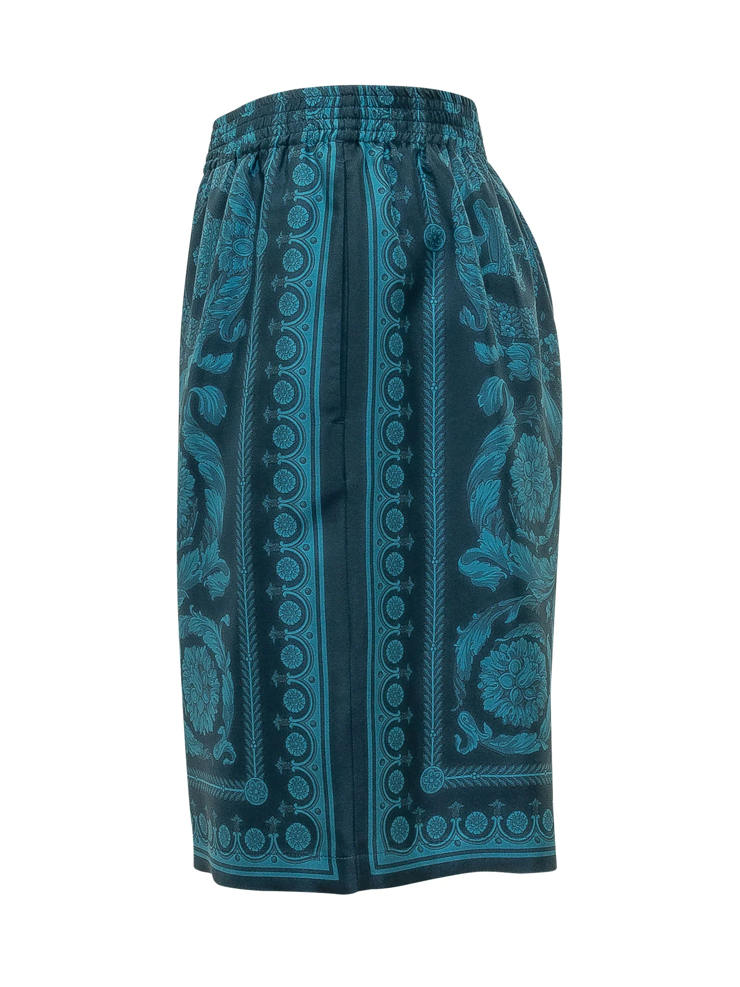 Versace Silk Mini Shorts - Image 3