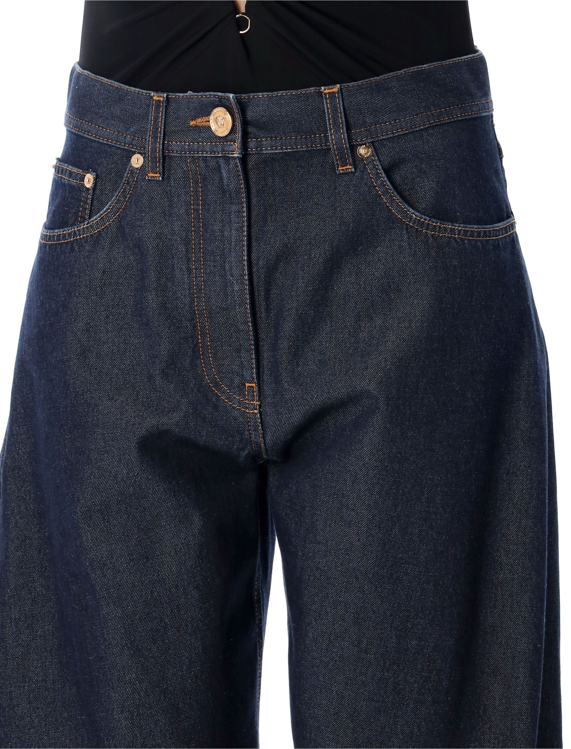 Versace Soft Wash Jeans - Image 3