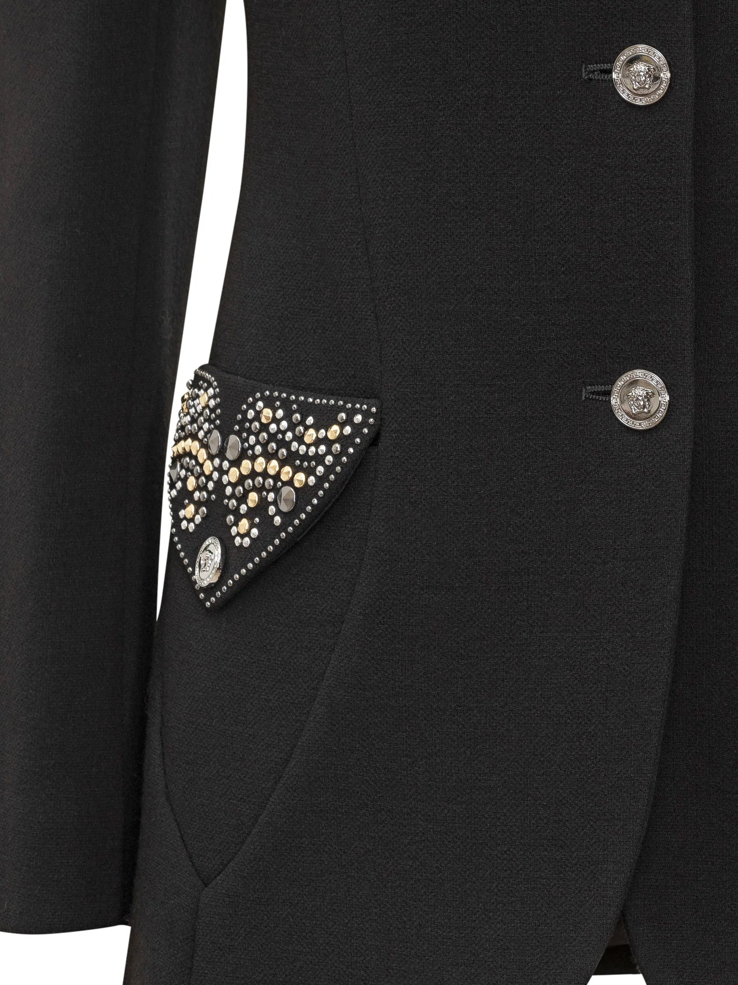 Versace Sophisticated Double-Breasted Blazer - Image 4