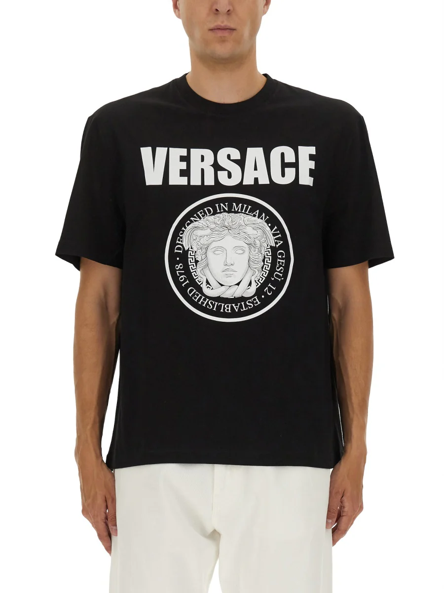 VERSACE T-shirt with Logo