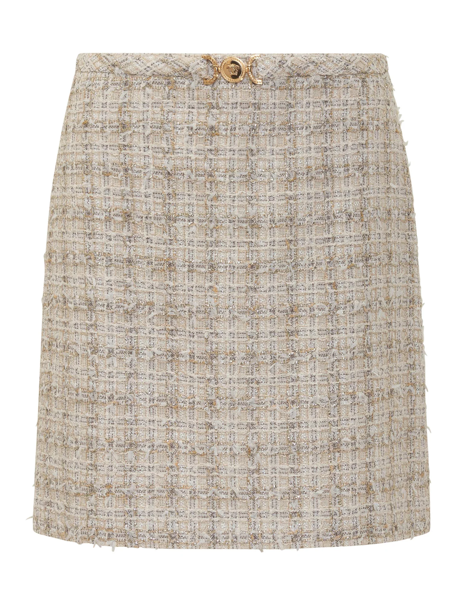Versace Tweed Mini Skirt