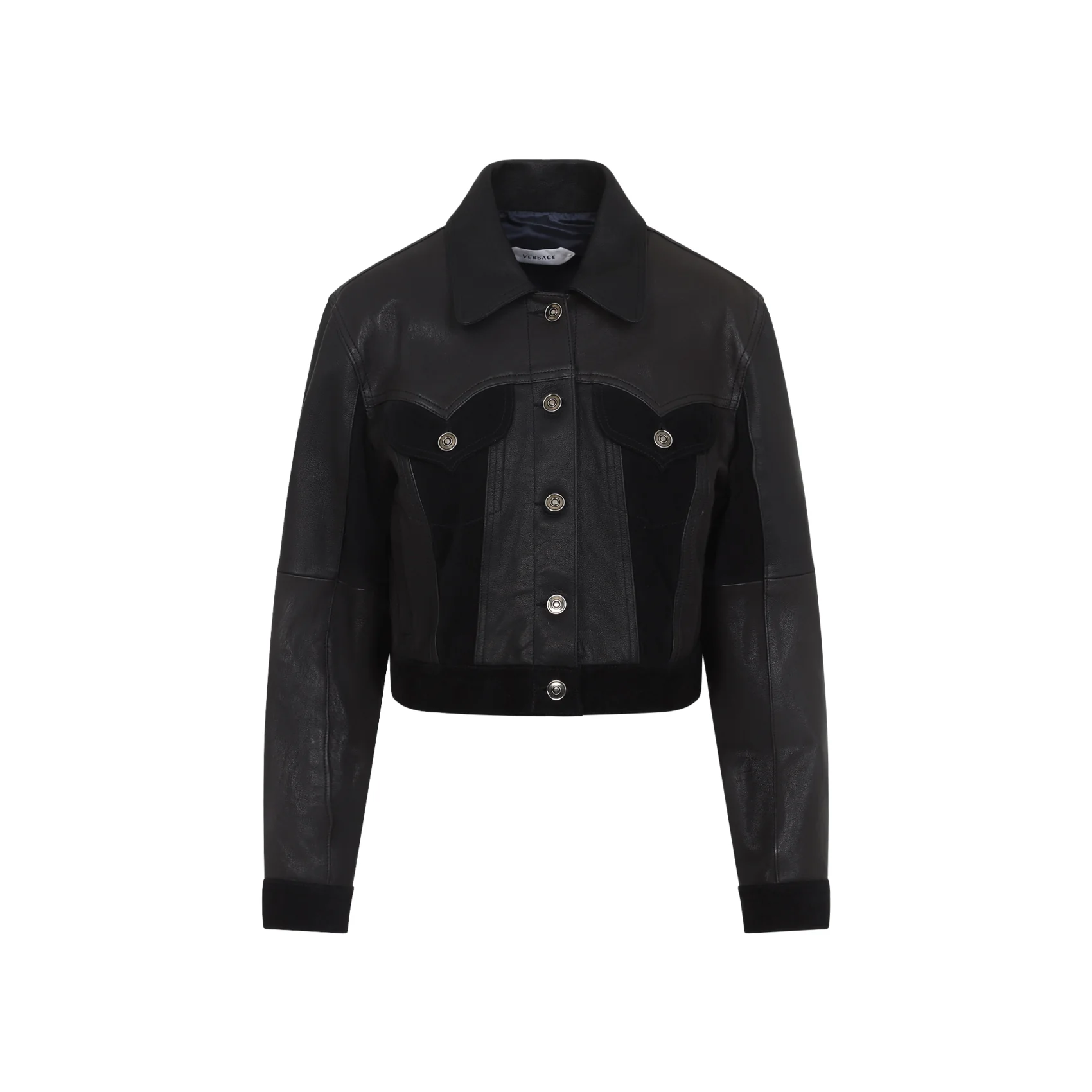 Versace Women's Leather Jacket - Image 2