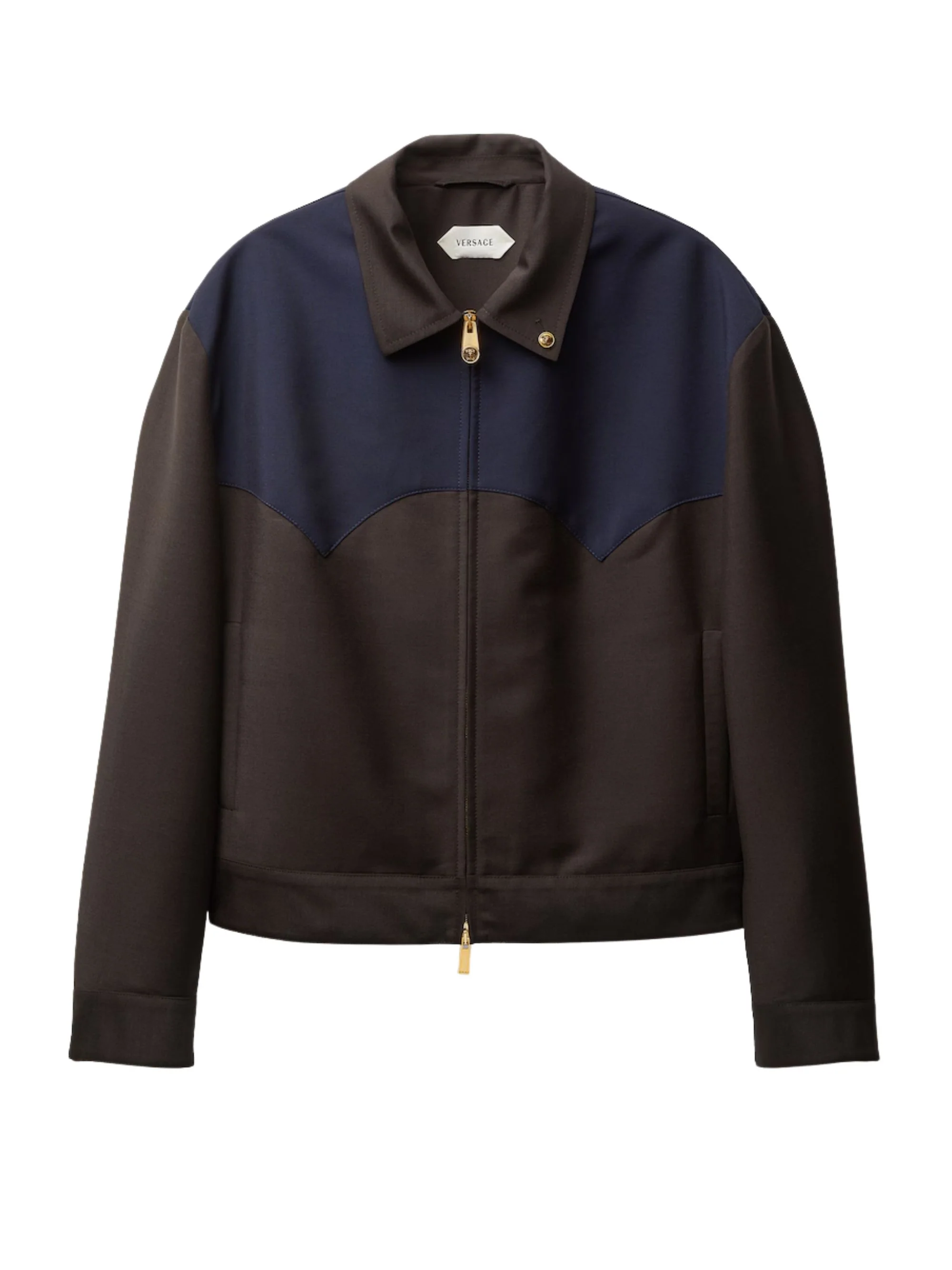 Versace Wool-Mohair Zip Blouson