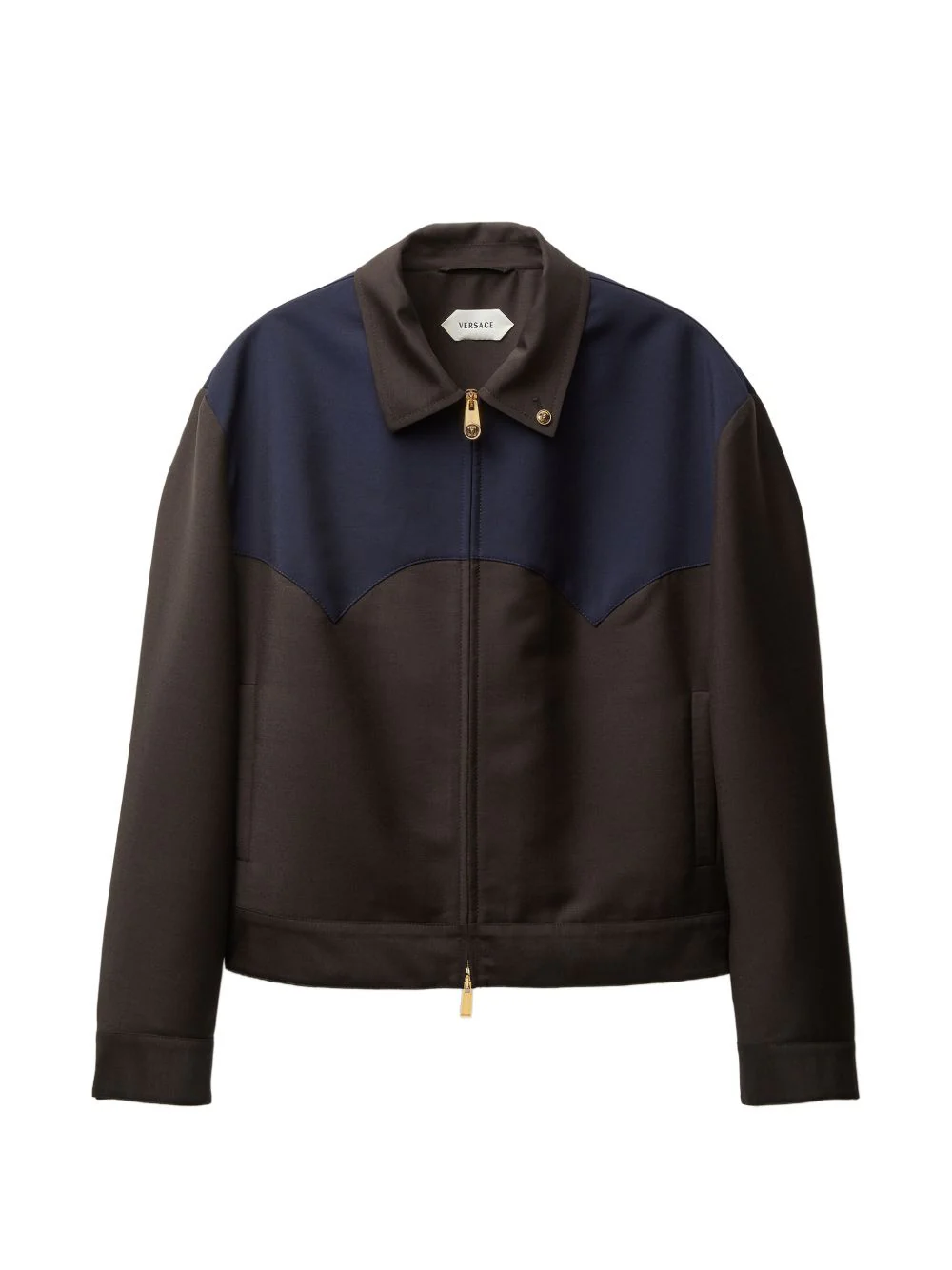 Versace Wool-Mohair Zip Blouson - Image 6