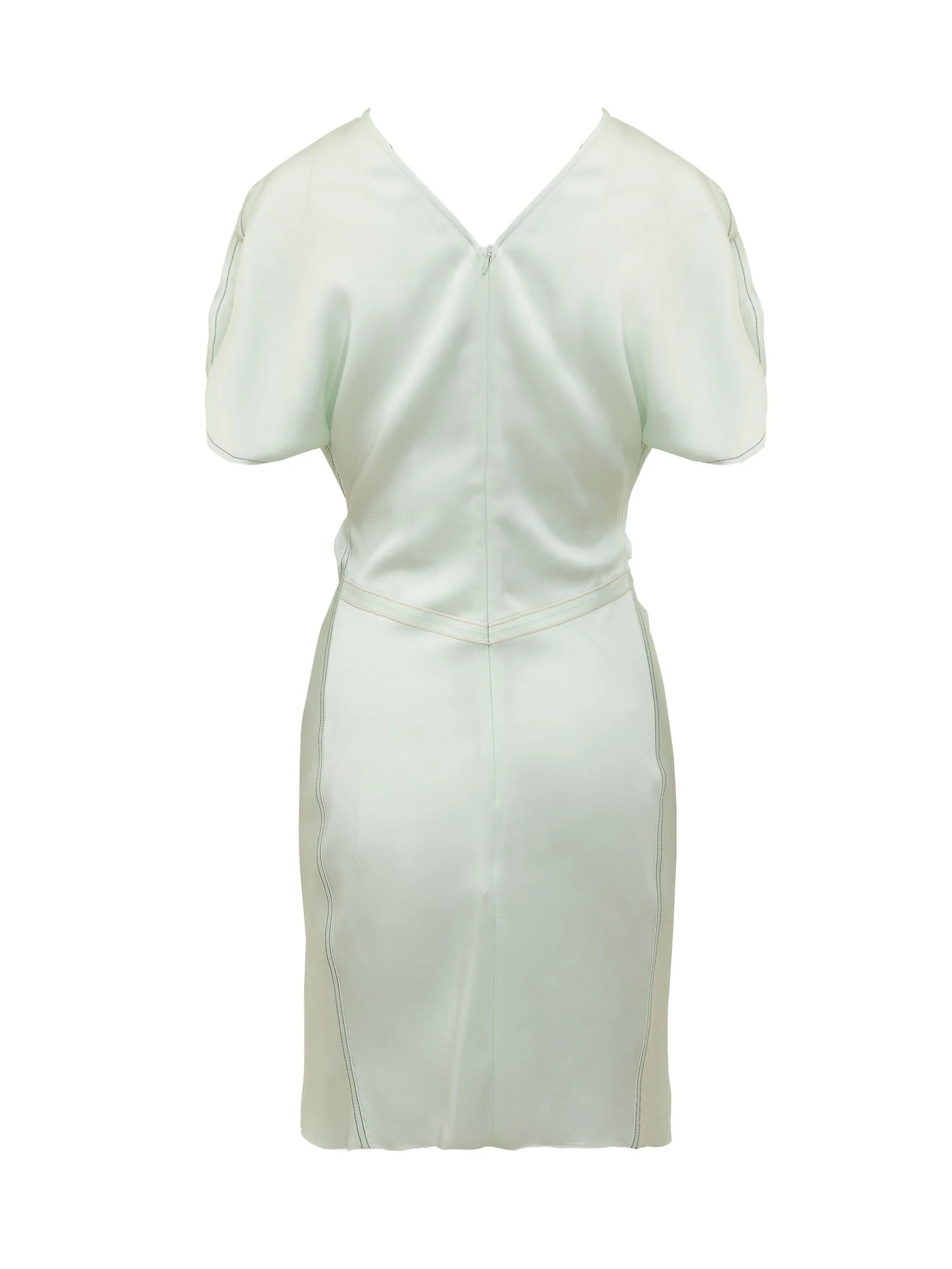 Victoria Beckham Chic Suit Shorts with Gathered Detailing - Image 2