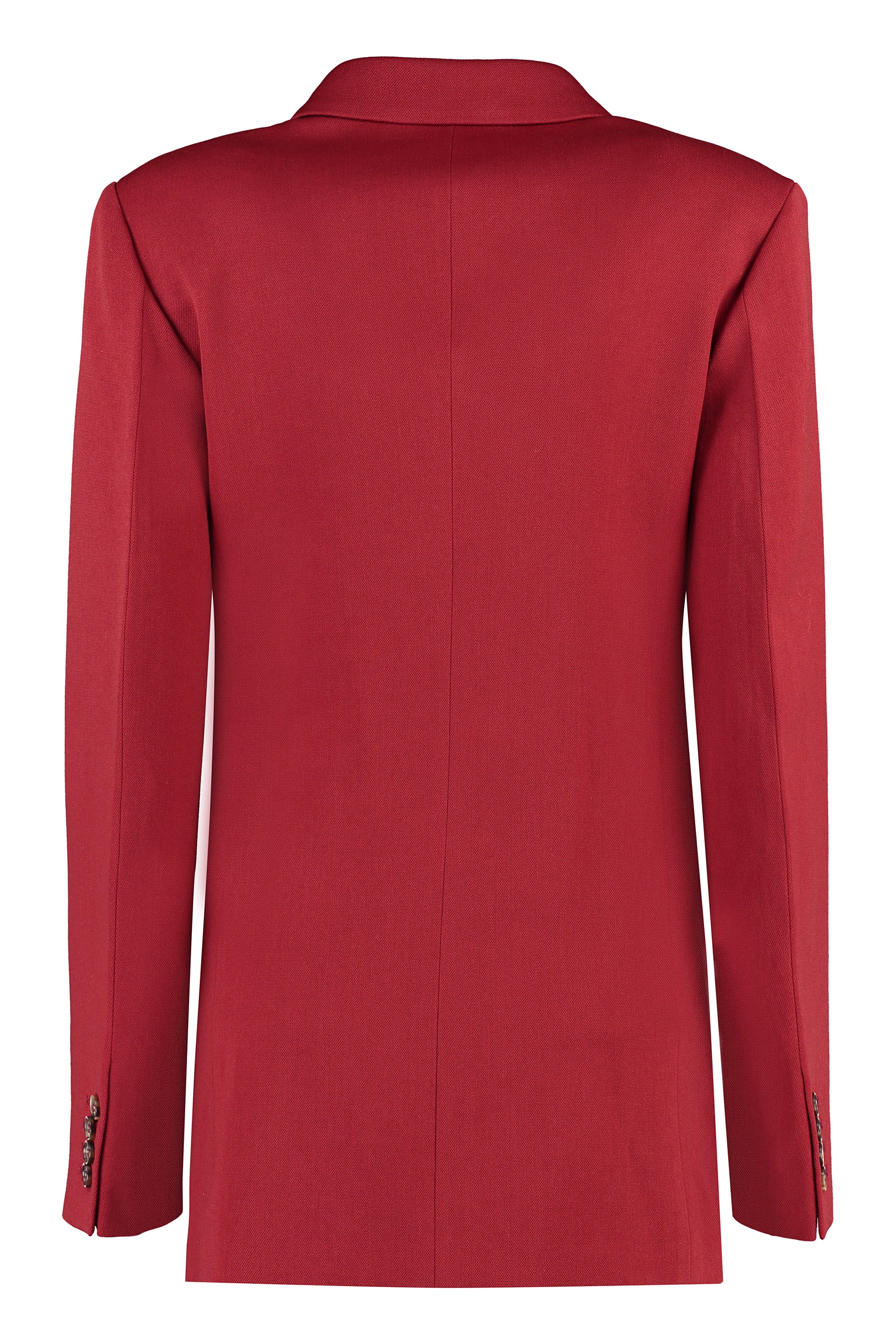 VICTORIA BECKHAM Double Breasted Straight Hem Blazer - Image 2