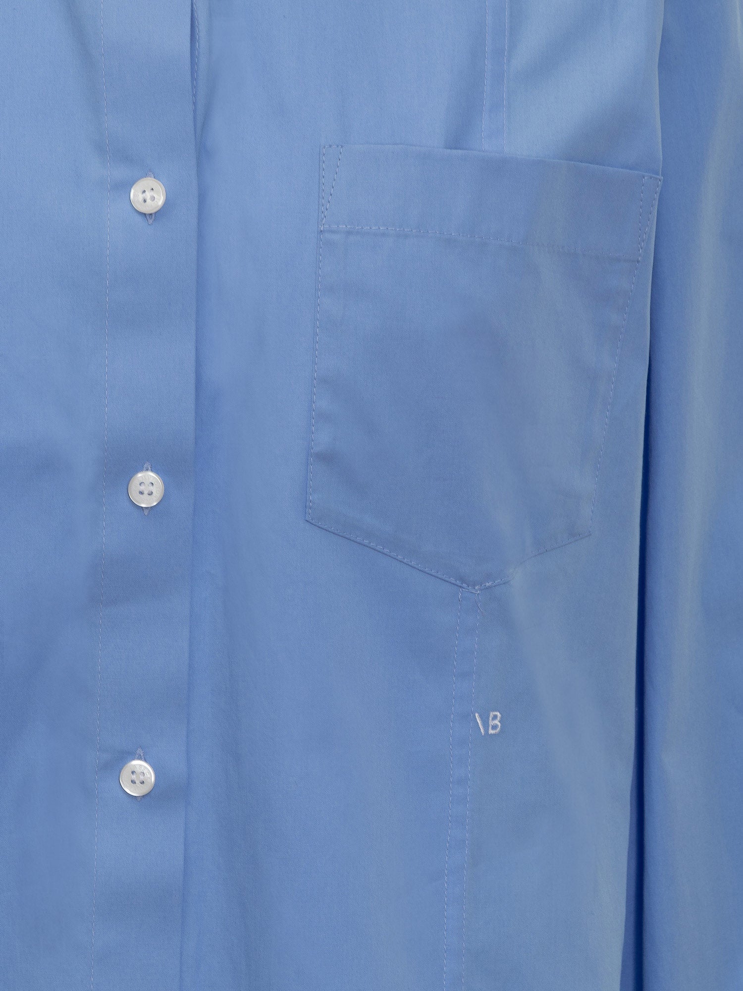 Victoria Beckham Layered Button-Up Shirt - Image 3
