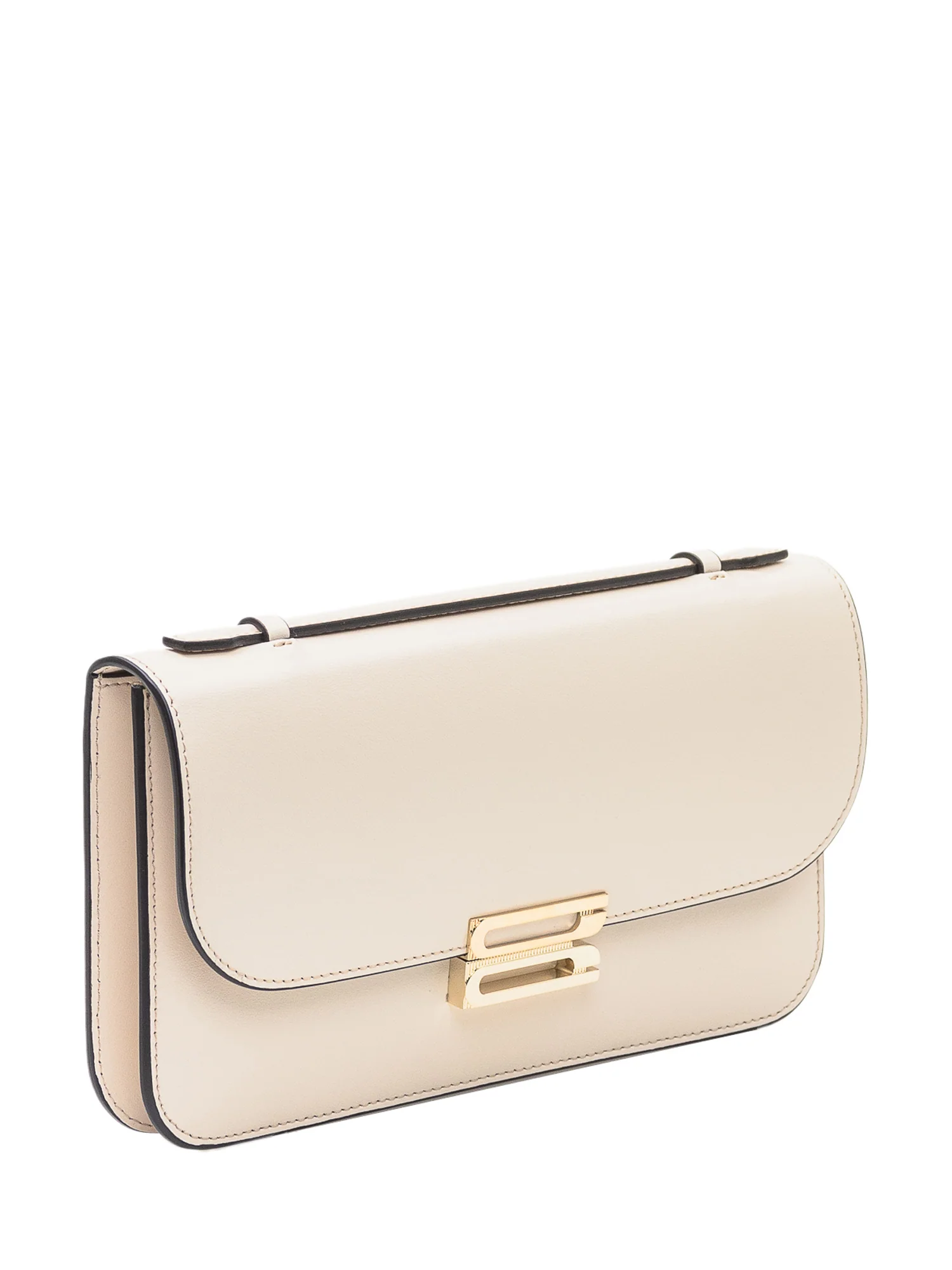 Victoria Beckham Mini Crossbody Bag with Metallic Detail - Image 3