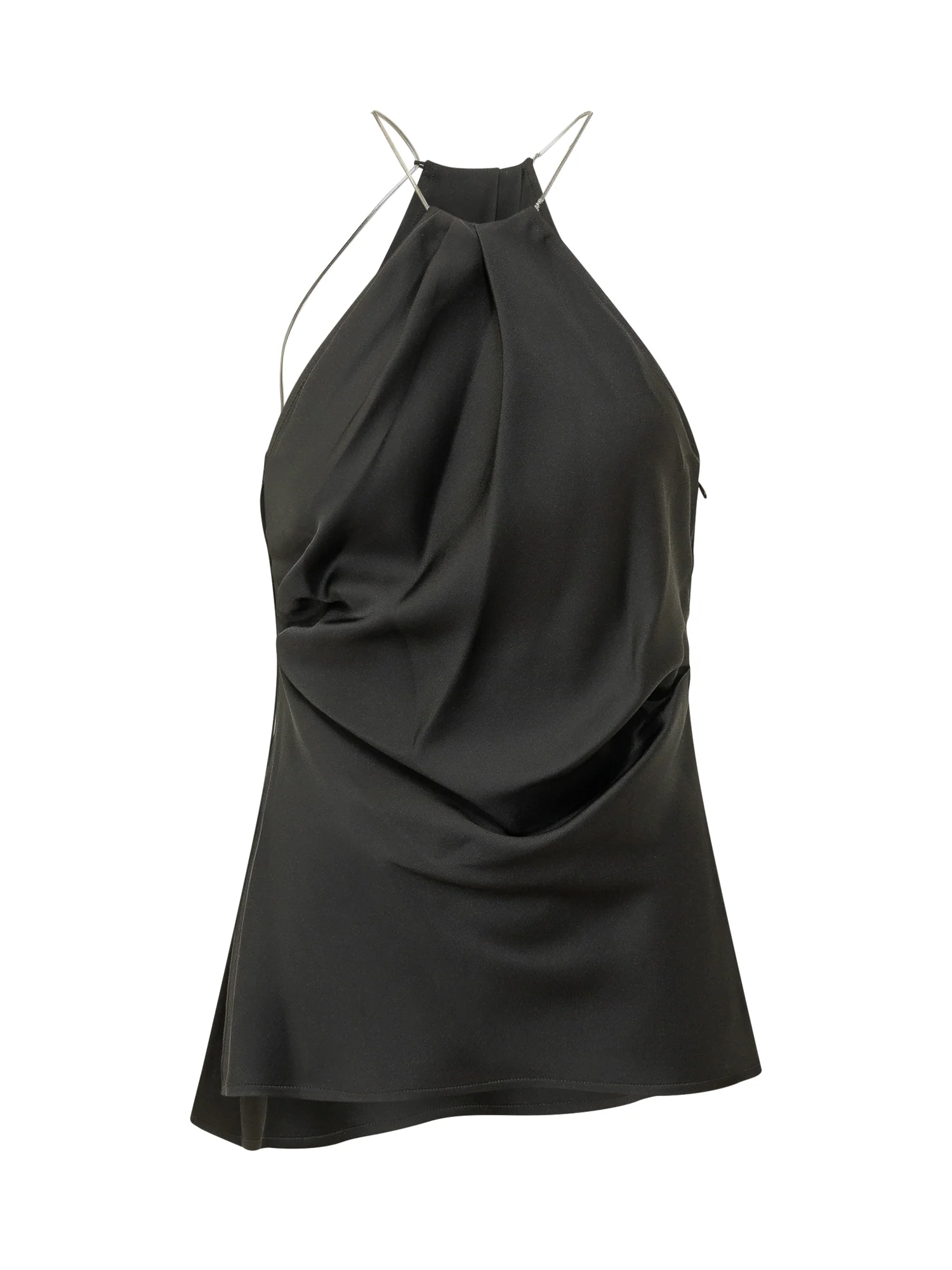 Victoria Beckham Sleek Mini Top with Fine Stitch Detail