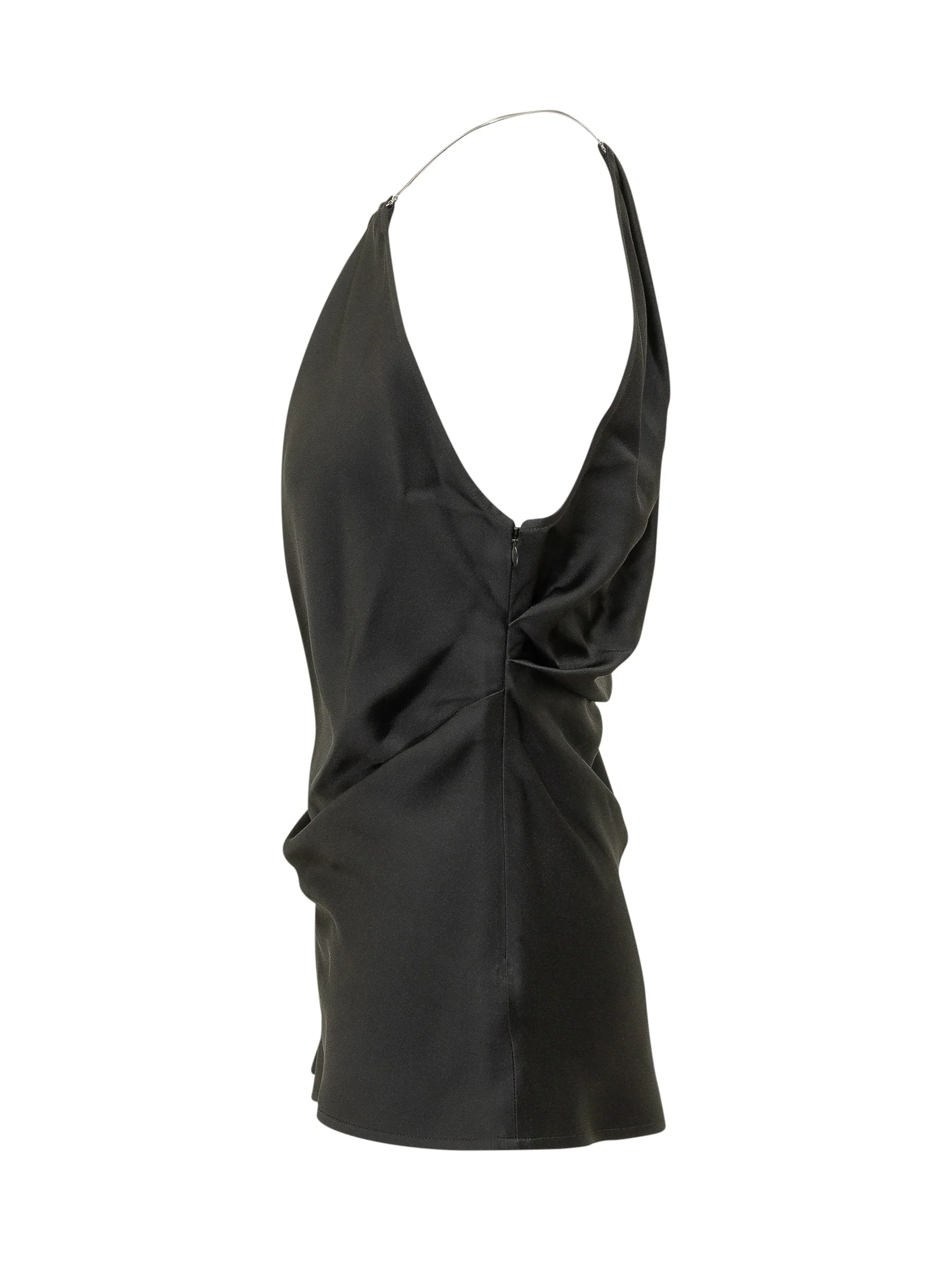 Victoria Beckham Sleek Mini Top with Fine Stitch Detail - Image 3