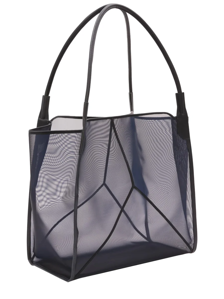 VICTORIA BECKHAM Victoria Tote Bag Large in Mesh - Image 6