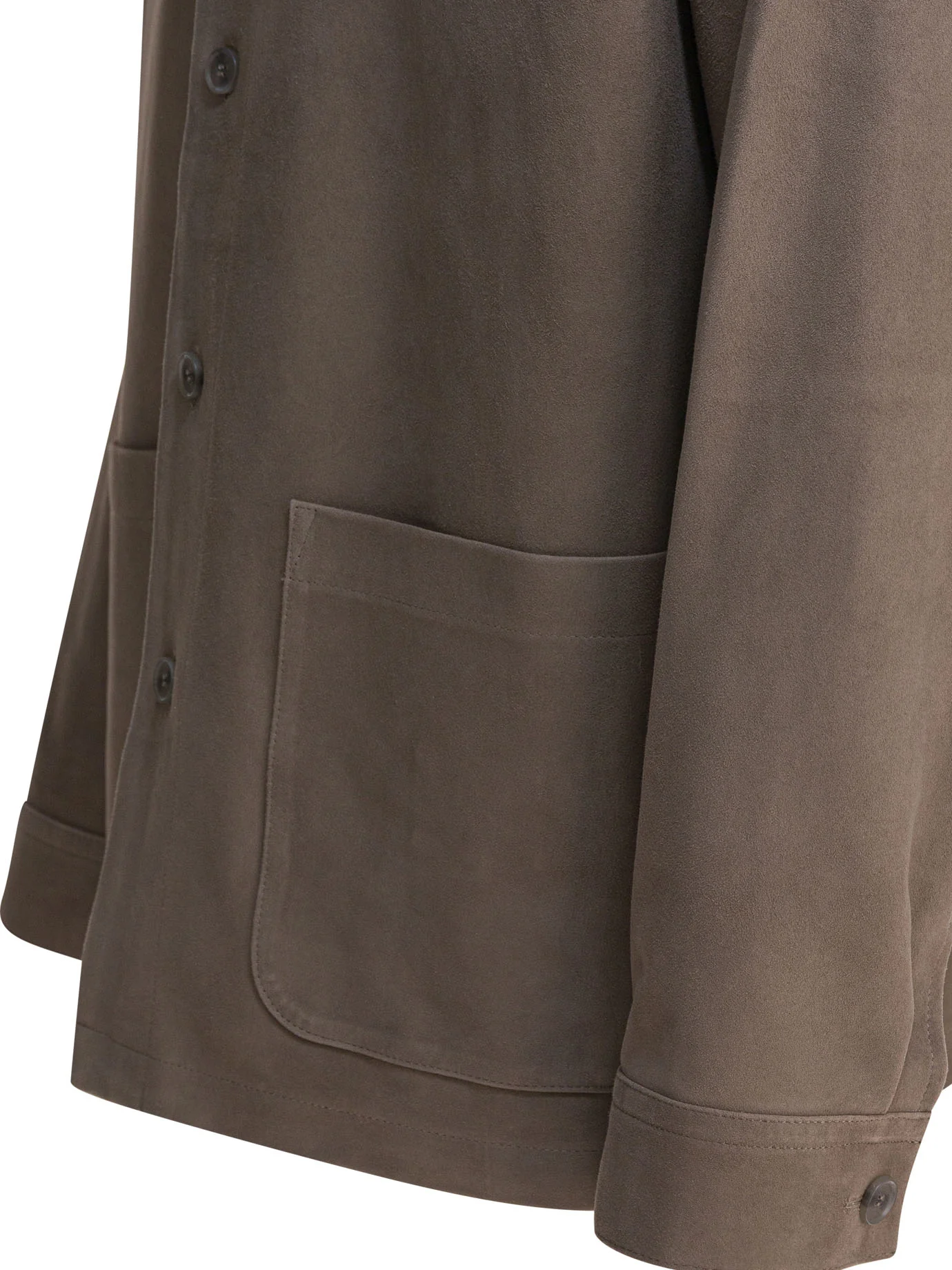 VINCE Button-down Patch-pocket Jacket - Image 4