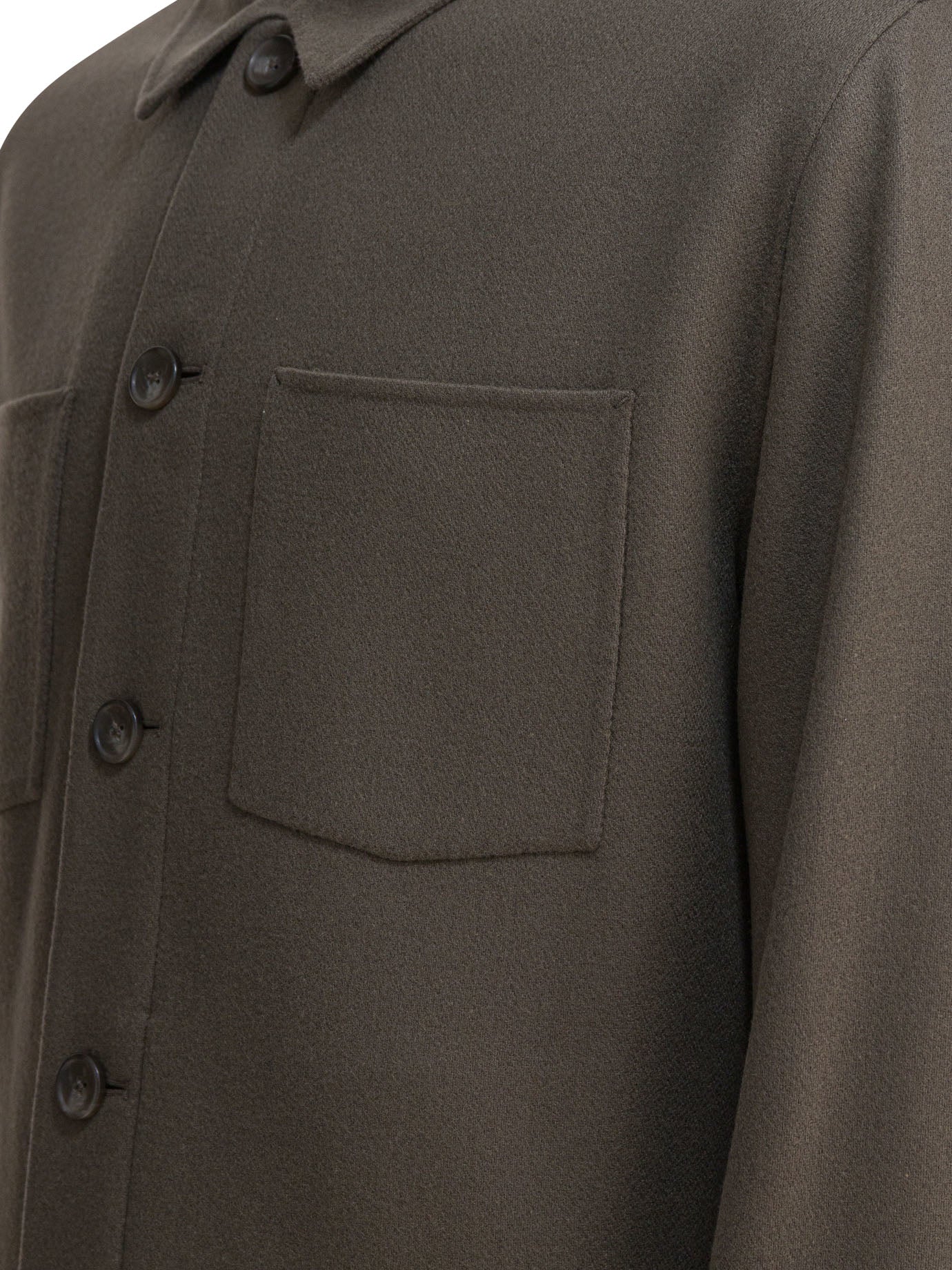 VINCE Button-front Patch-pocket Jacket - Image 4