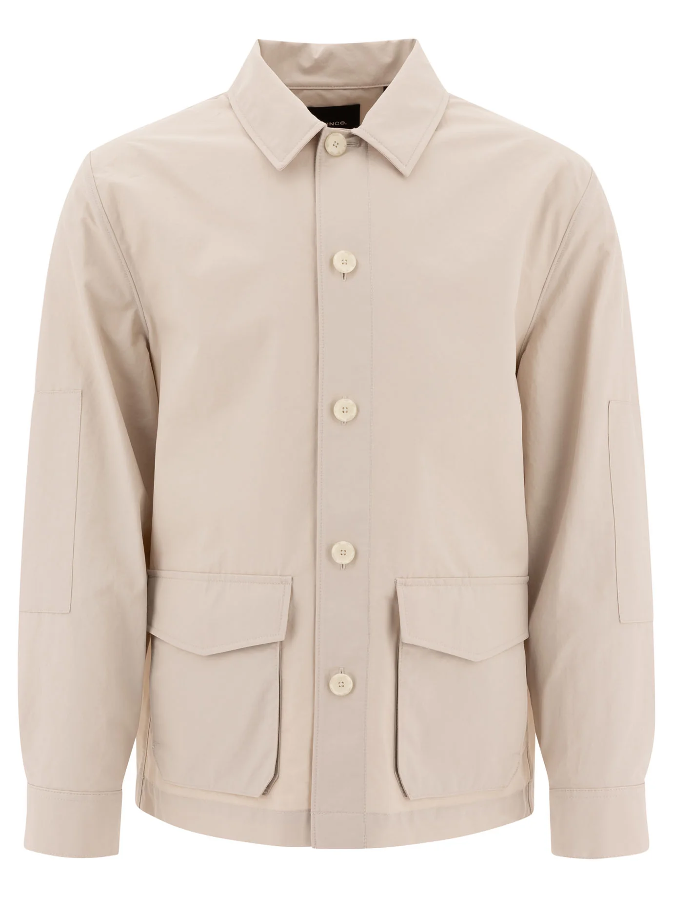 VINCE Button-front Patch-pocket Shirt Jacket - Image 5