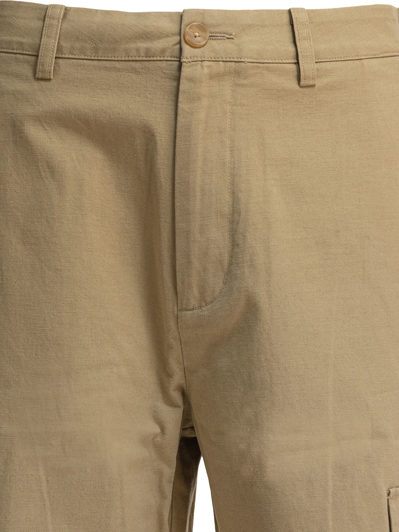 Vince Cotton-Linen Cargo Trousers - Image 3