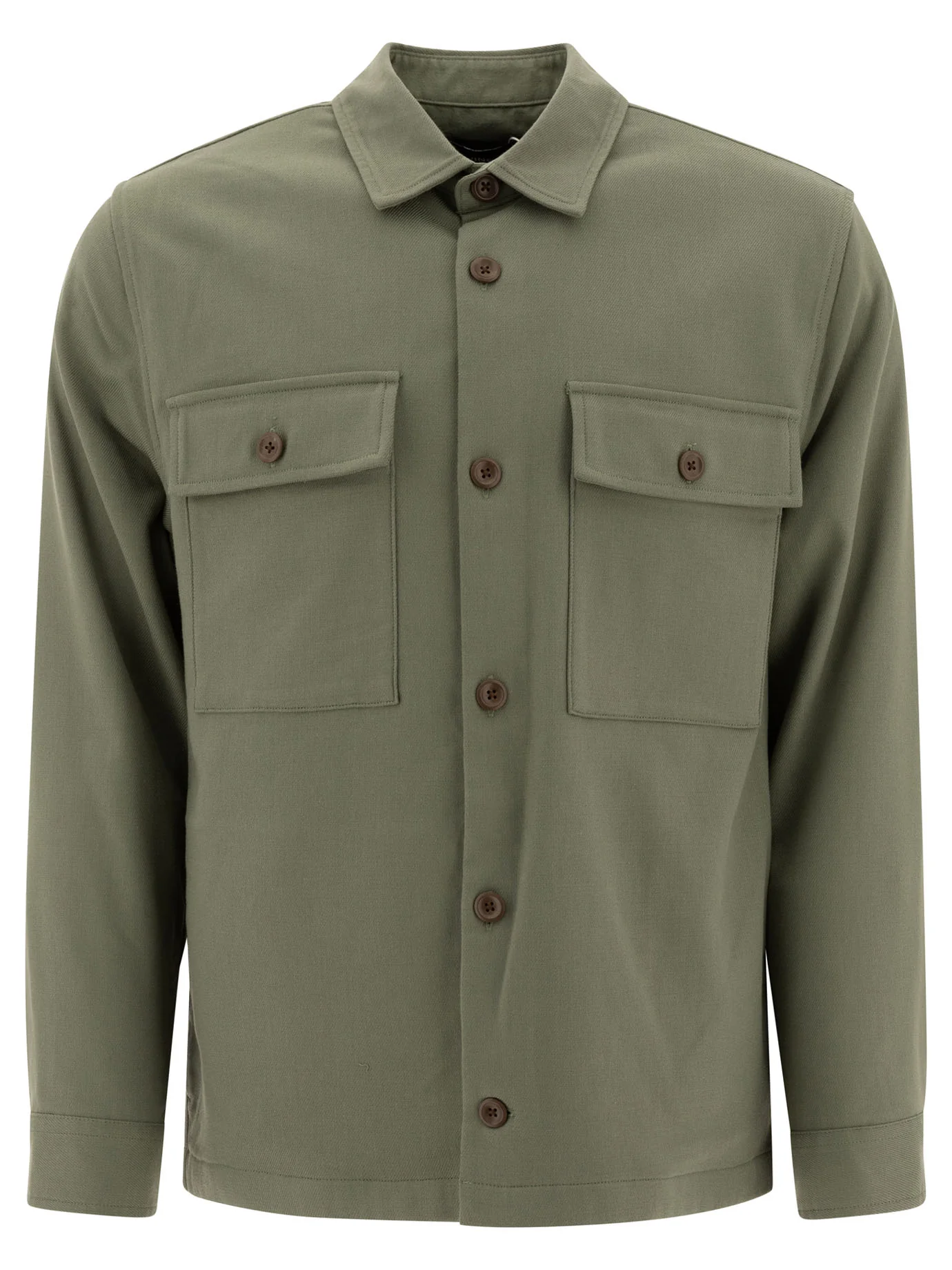 VINCE Double-Face Workwear Shirt Jacket