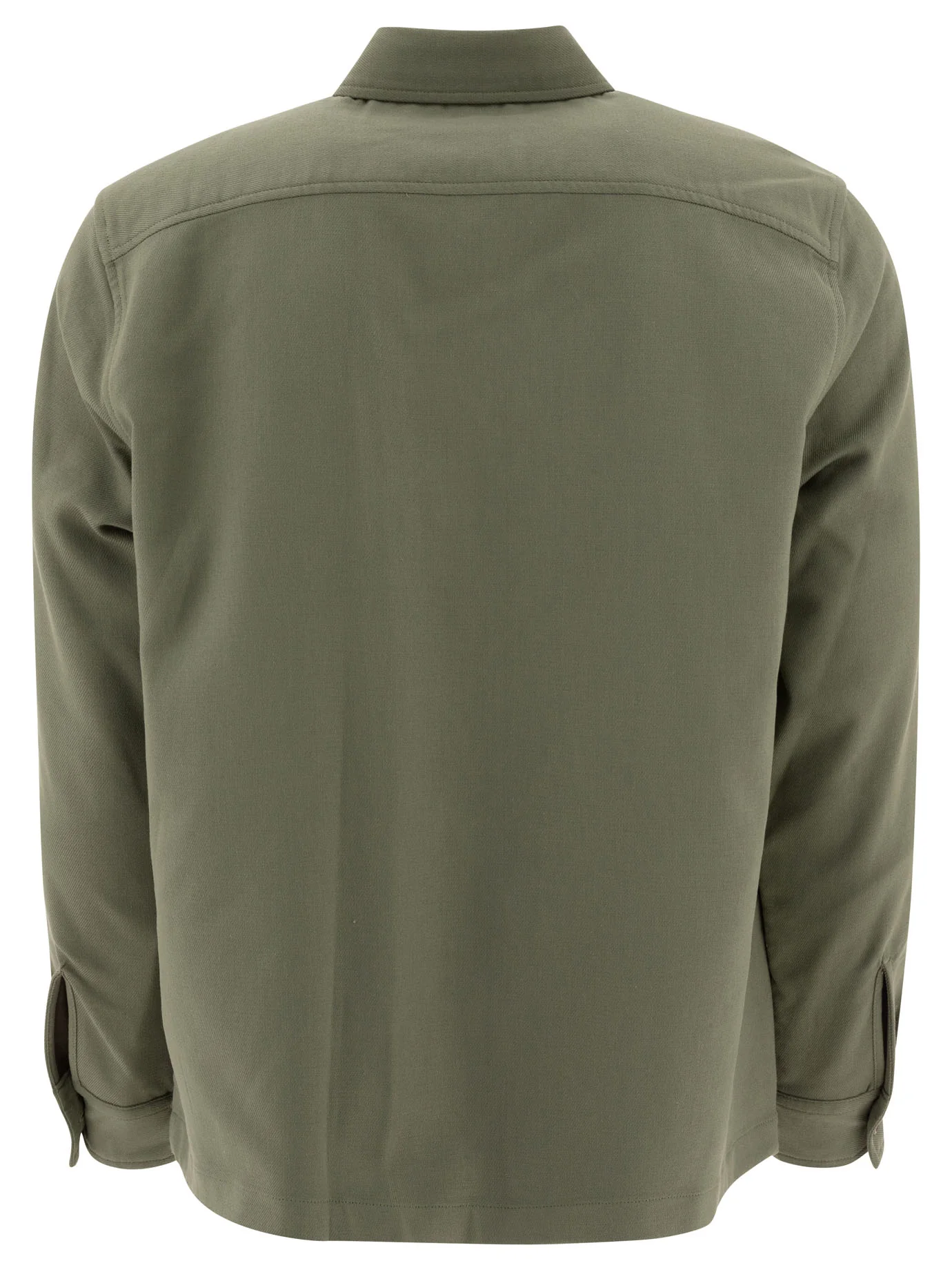 VINCE Double-Face Workwear Shirt Jacket - Image 6