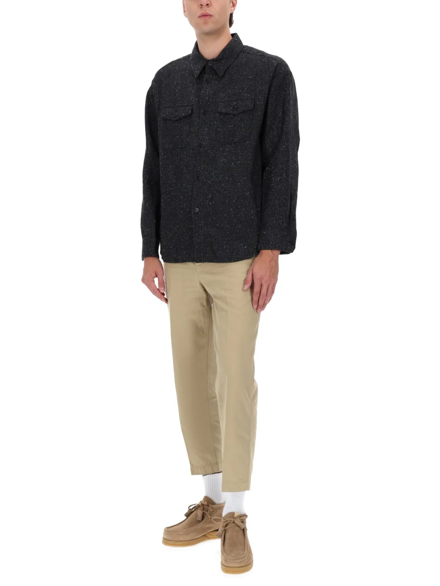 VISVIM CHINO PANTS HW TAPER DMGD