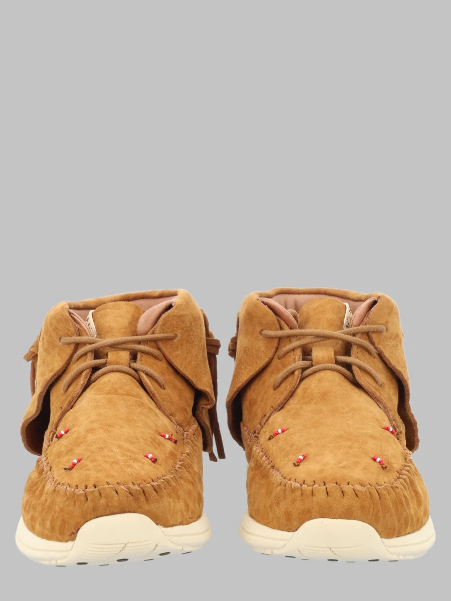 Visvim Lace-Up Suede Ankle Boots for Men