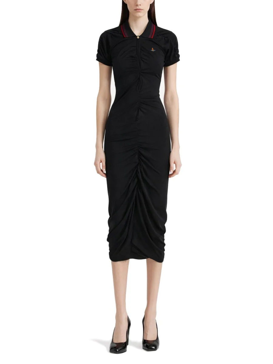 Vivienne Westwood Black Pulling Dress - Image 3