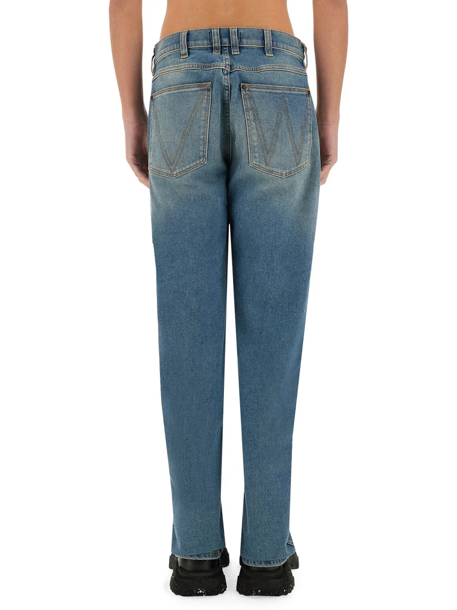 VIVIENNE WESTWOOD Denim Baggy Jeans - Image 5