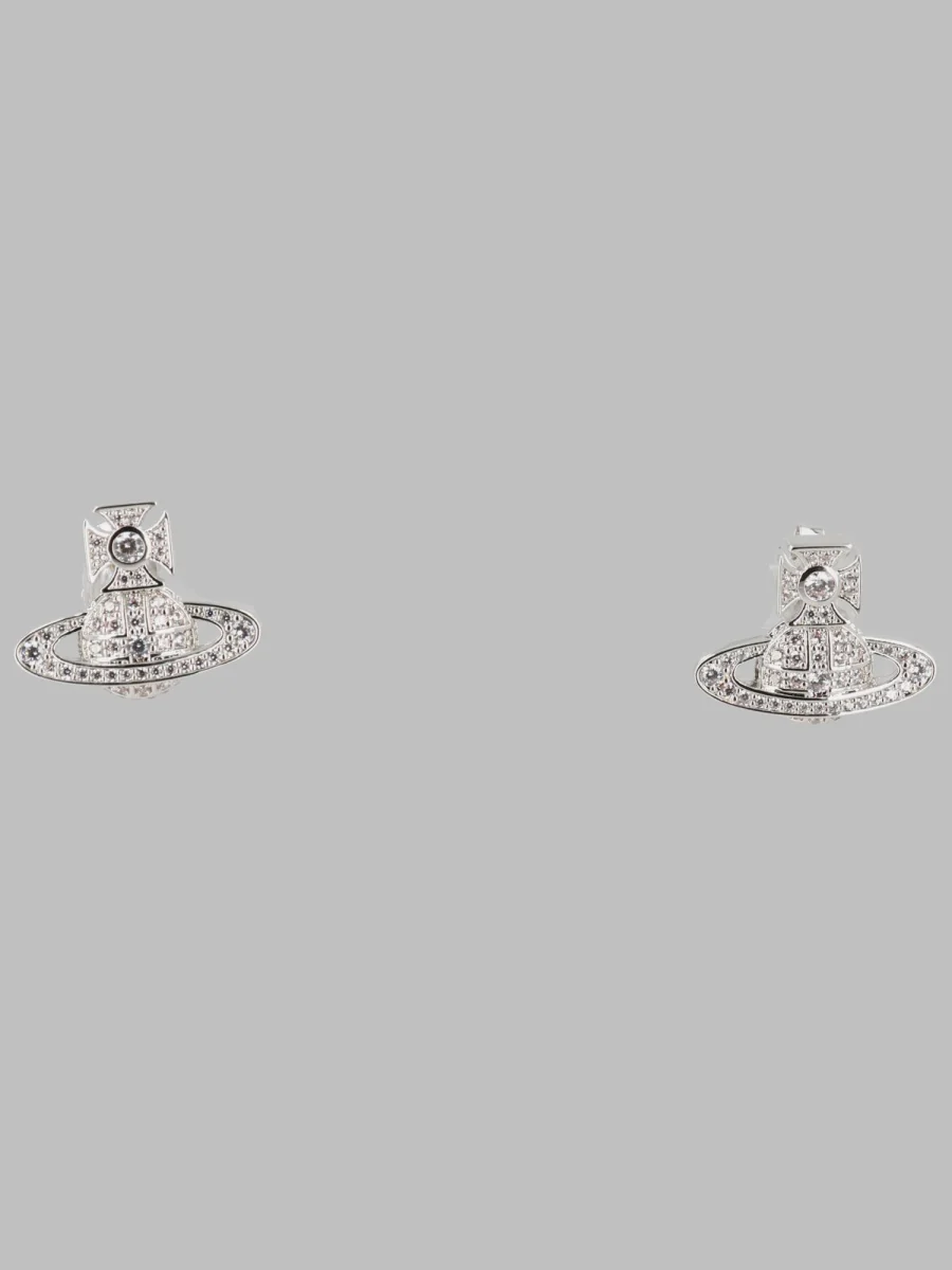 Vivienne Westwood Elegant Brass Mini Earrings for Women - Image 2