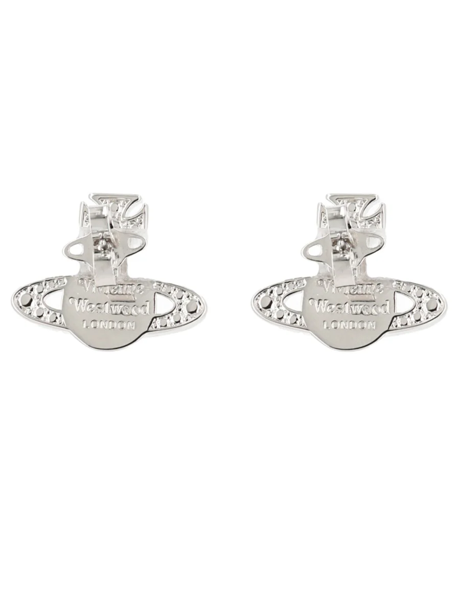 Vivienne Westwood Elegant Brass Mini Earrings for Women - Image 4