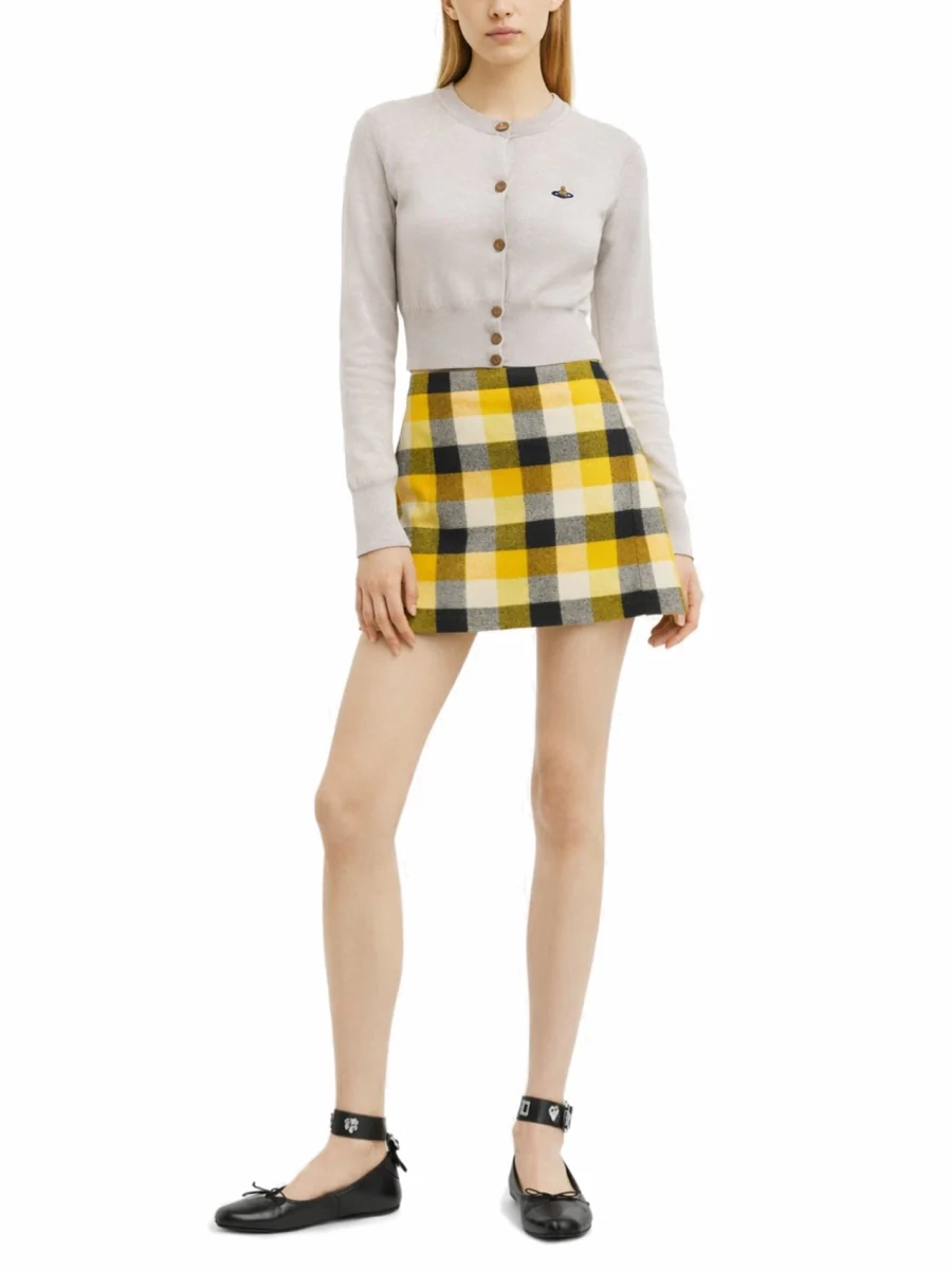 VIVIENNE WESTWOOD Logo-detail Buttoned Cardigan - Image 3