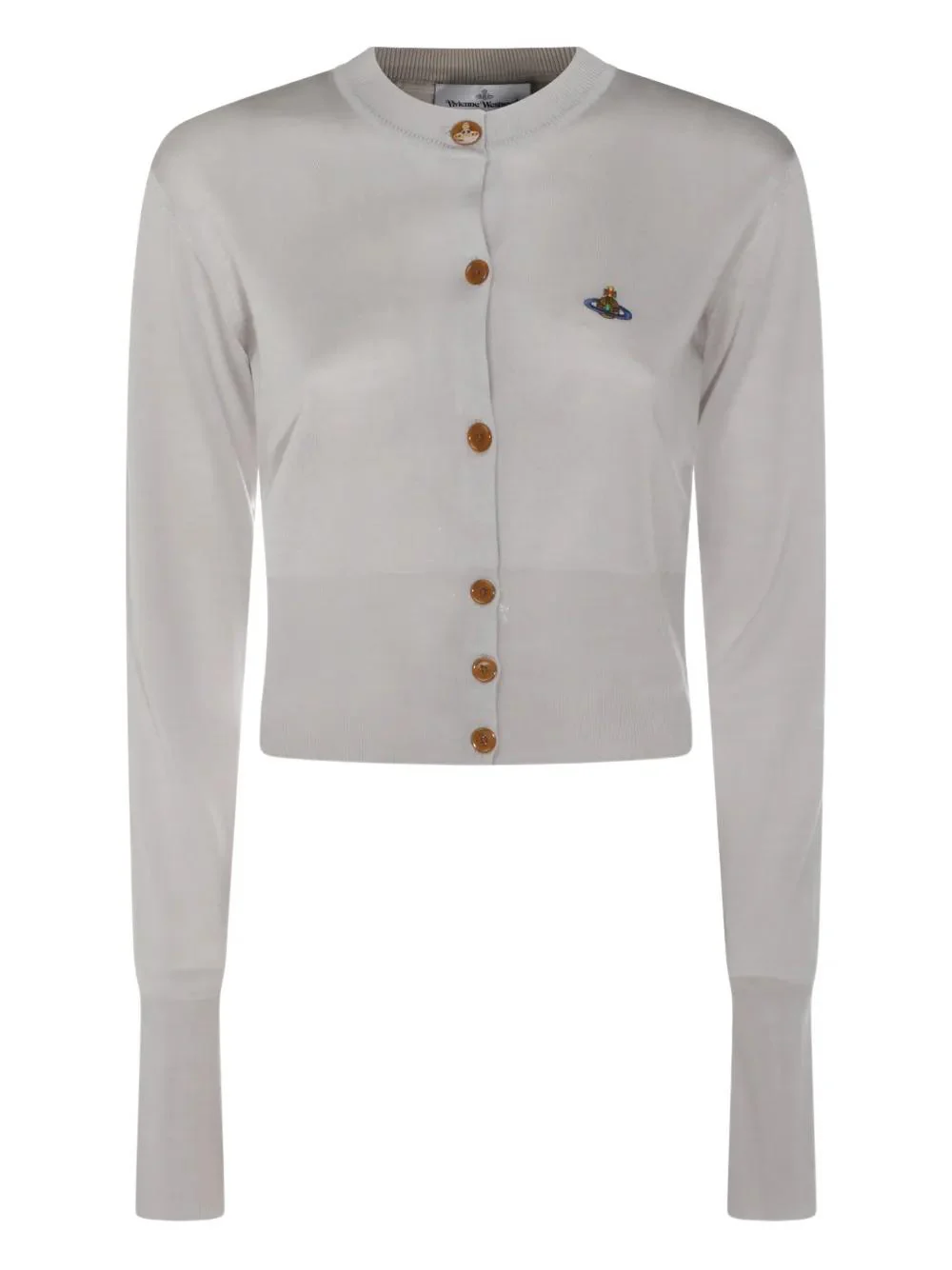 VIVIENNE WESTWOOD Logo-detail Buttoned Cardigan - Image 4
