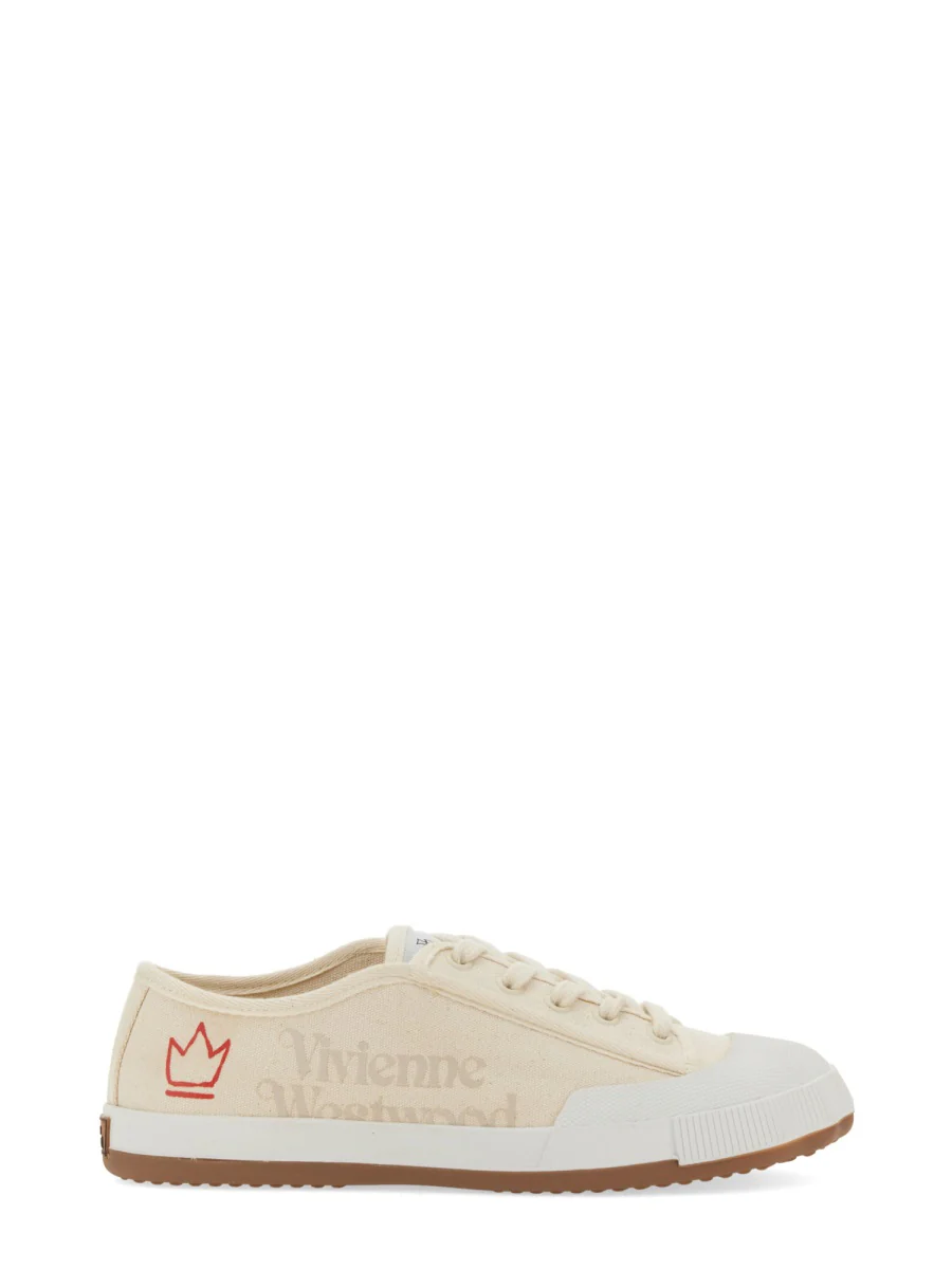 VIVIENNE WESTWOOD Logo-print Low-top Sneakers - Image 2