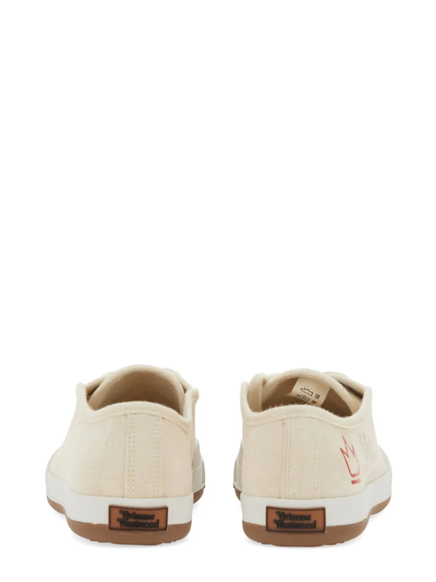 VIVIENNE WESTWOOD Logo-print Low-top Sneakers - Image 5