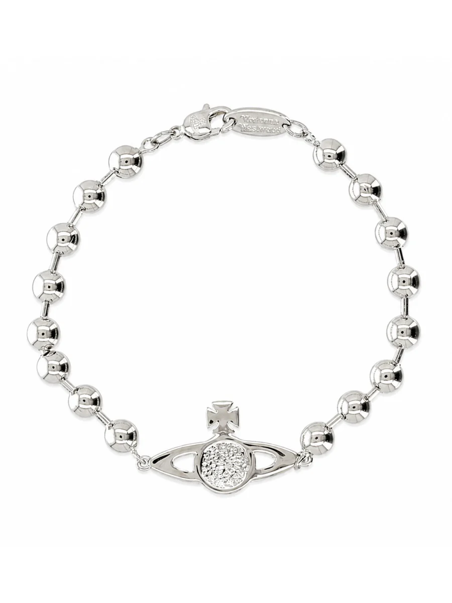 Vivienne Westwood Mini Statement Brass Bracelet - Image 4