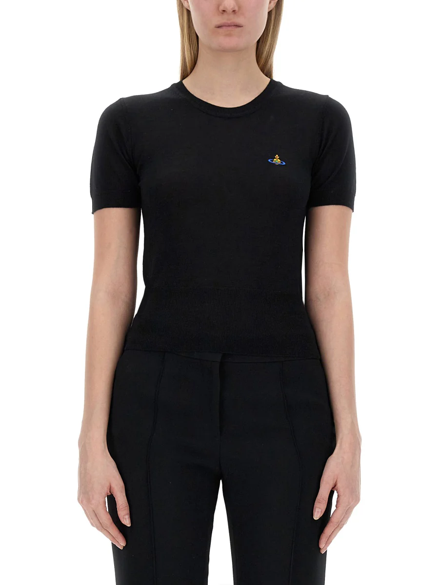 VIVIENNE WESTWOOD Mini Wool and Silk Blend Sweater