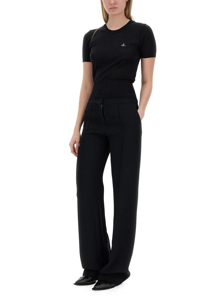 VIVIENNE WESTWOOD Mini Wool and Silk Blend Sweater - Image 3
