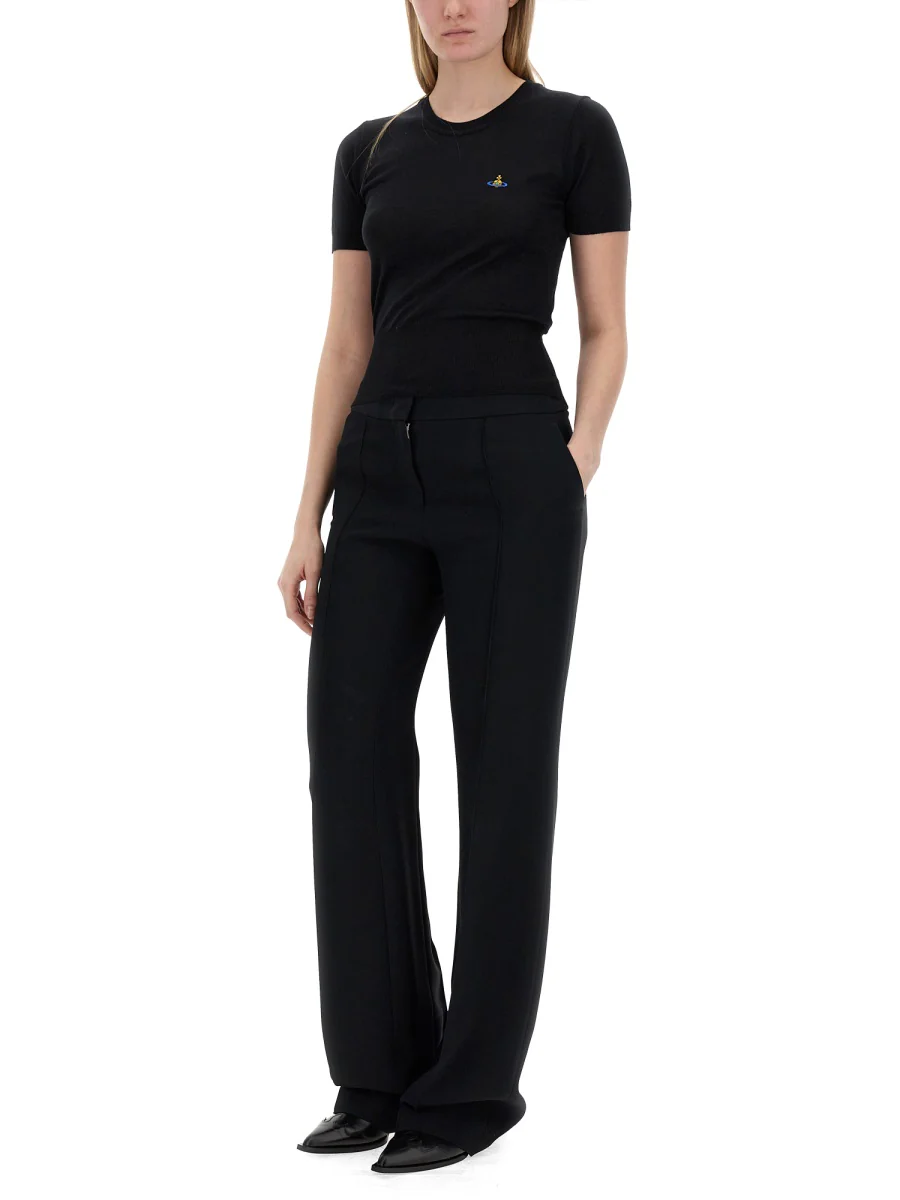 VIVIENNE WESTWOOD Mini Wool and Silk Blend Sweater - Image 7